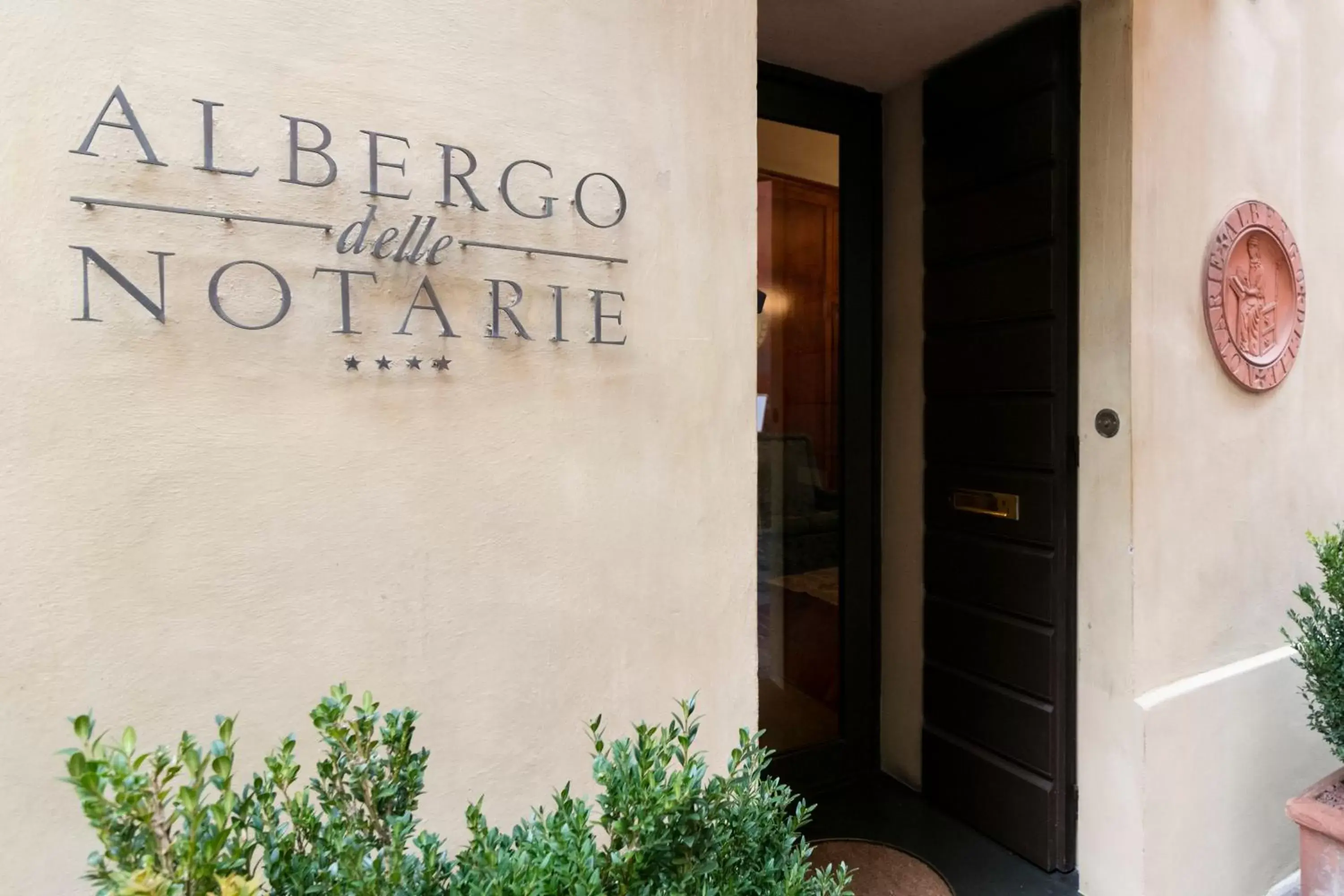 Facade/entrance, Property Logo/Sign in Albergo Delle Notarie