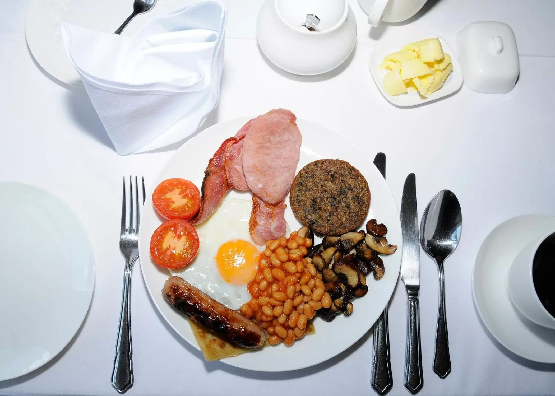 English/Irish breakfast in Douglas House