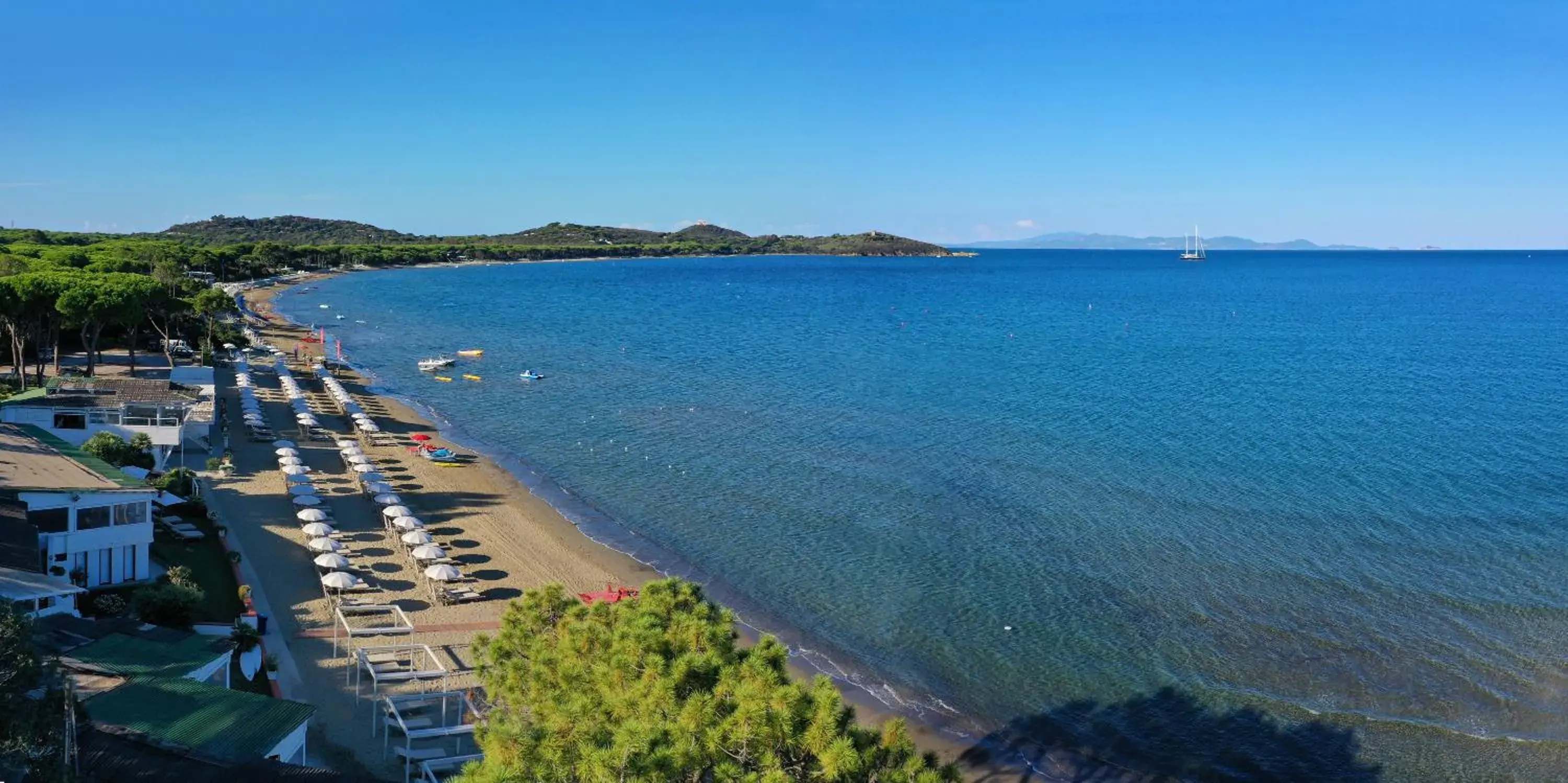 Natural landscape in Golf Hotel Punta Ala