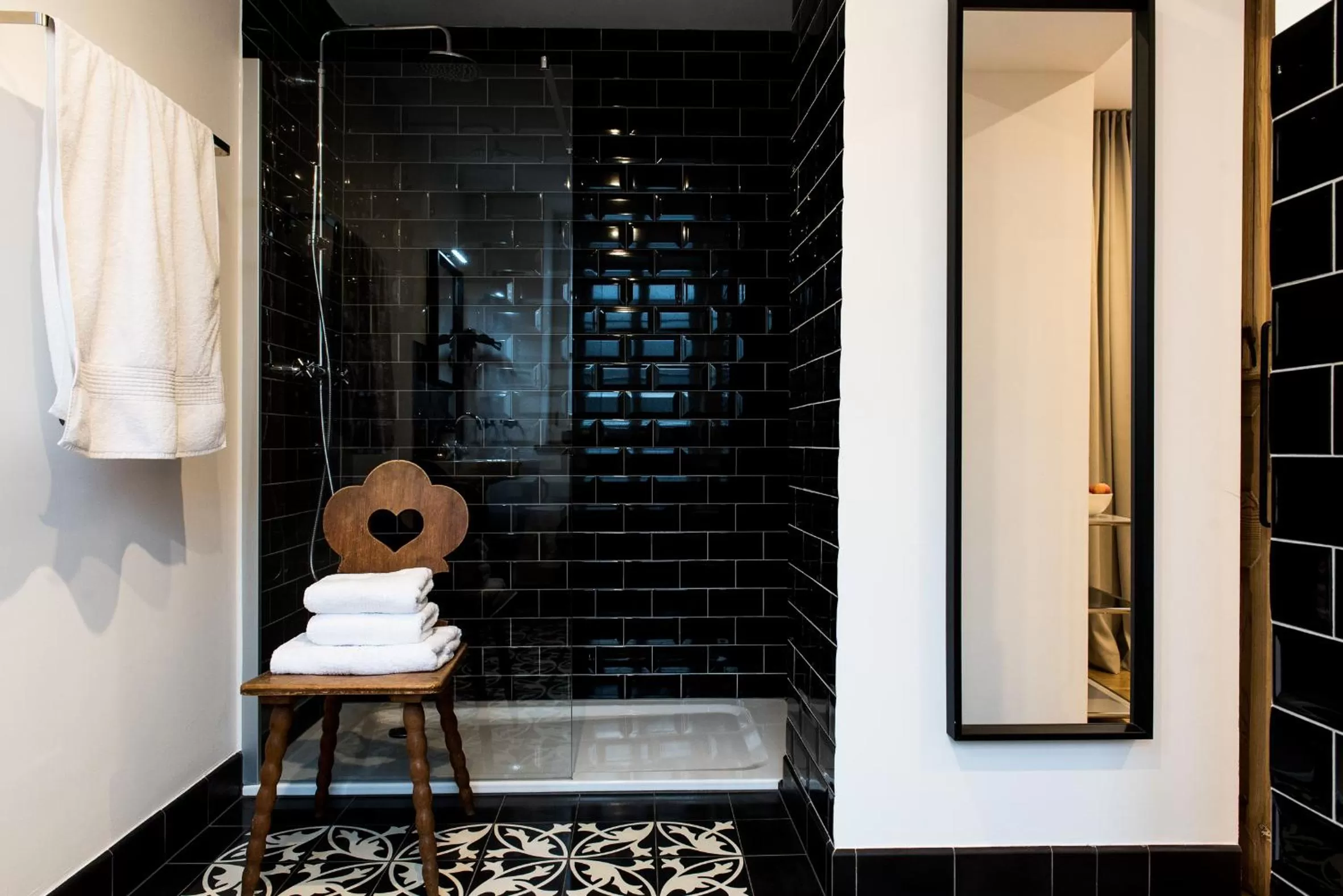 Shower in der Gänsbühl auf der Stadtmauer