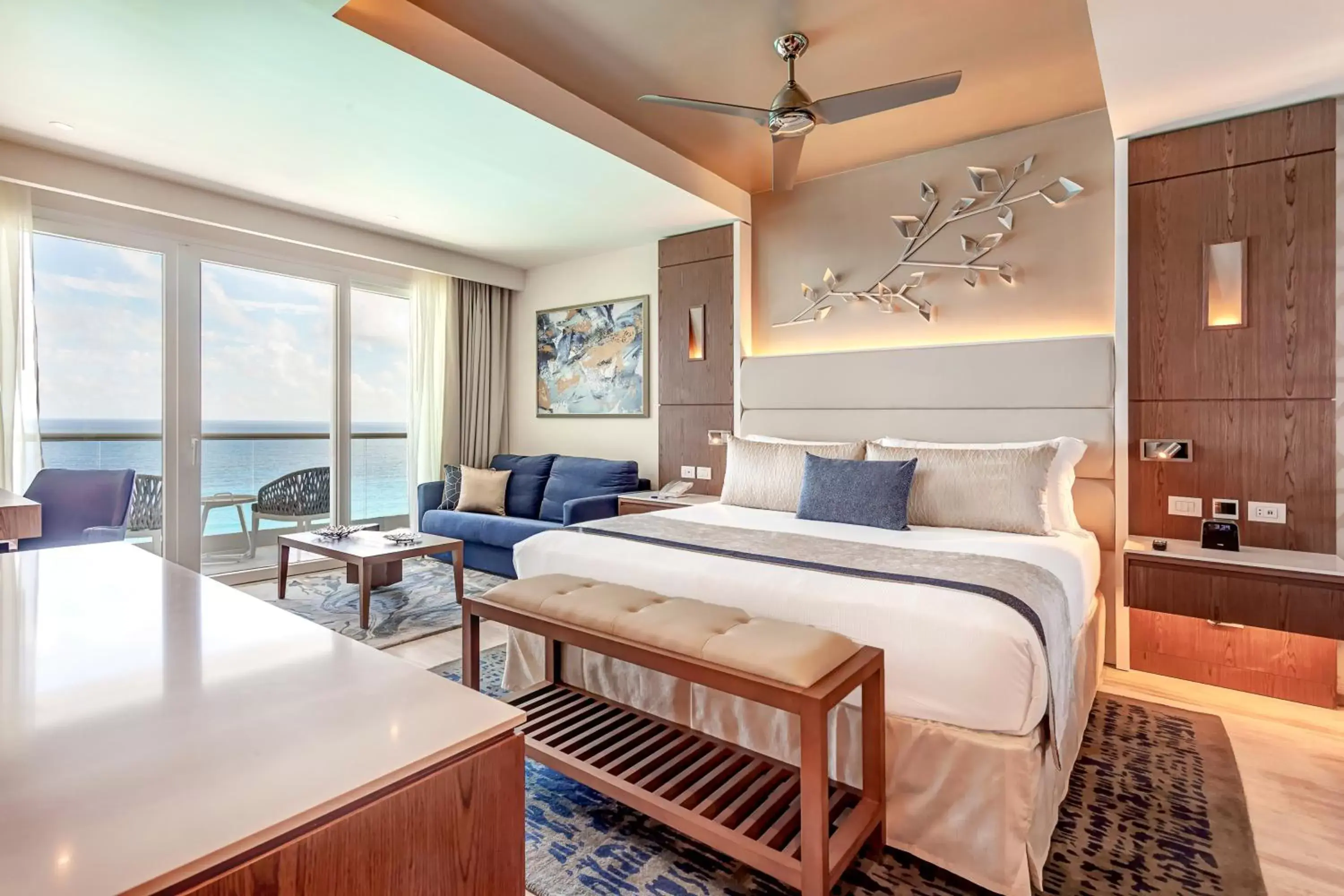 Photo of the whole room, Bed in Royalton CHIC Cancun, An Autograph Collection All-Inclusive Resort - Adults Only
