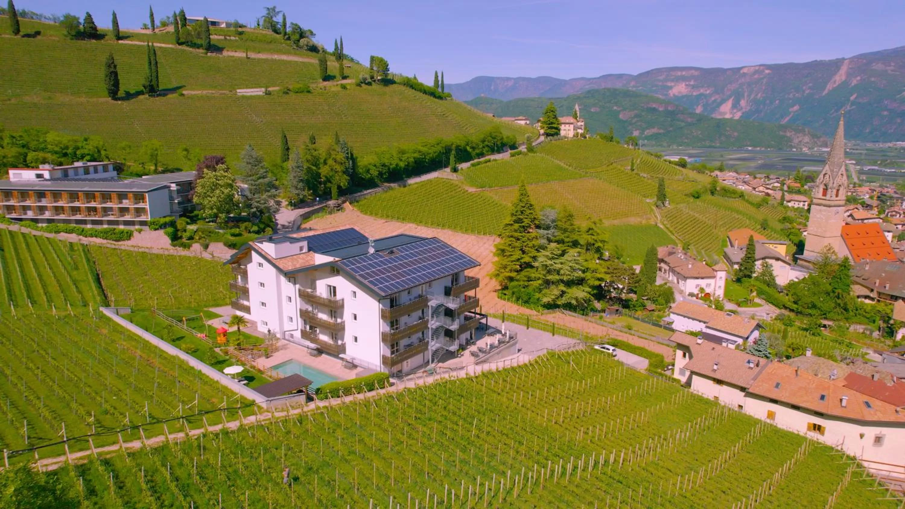 Property building in Residence Garni Hotel Vineus