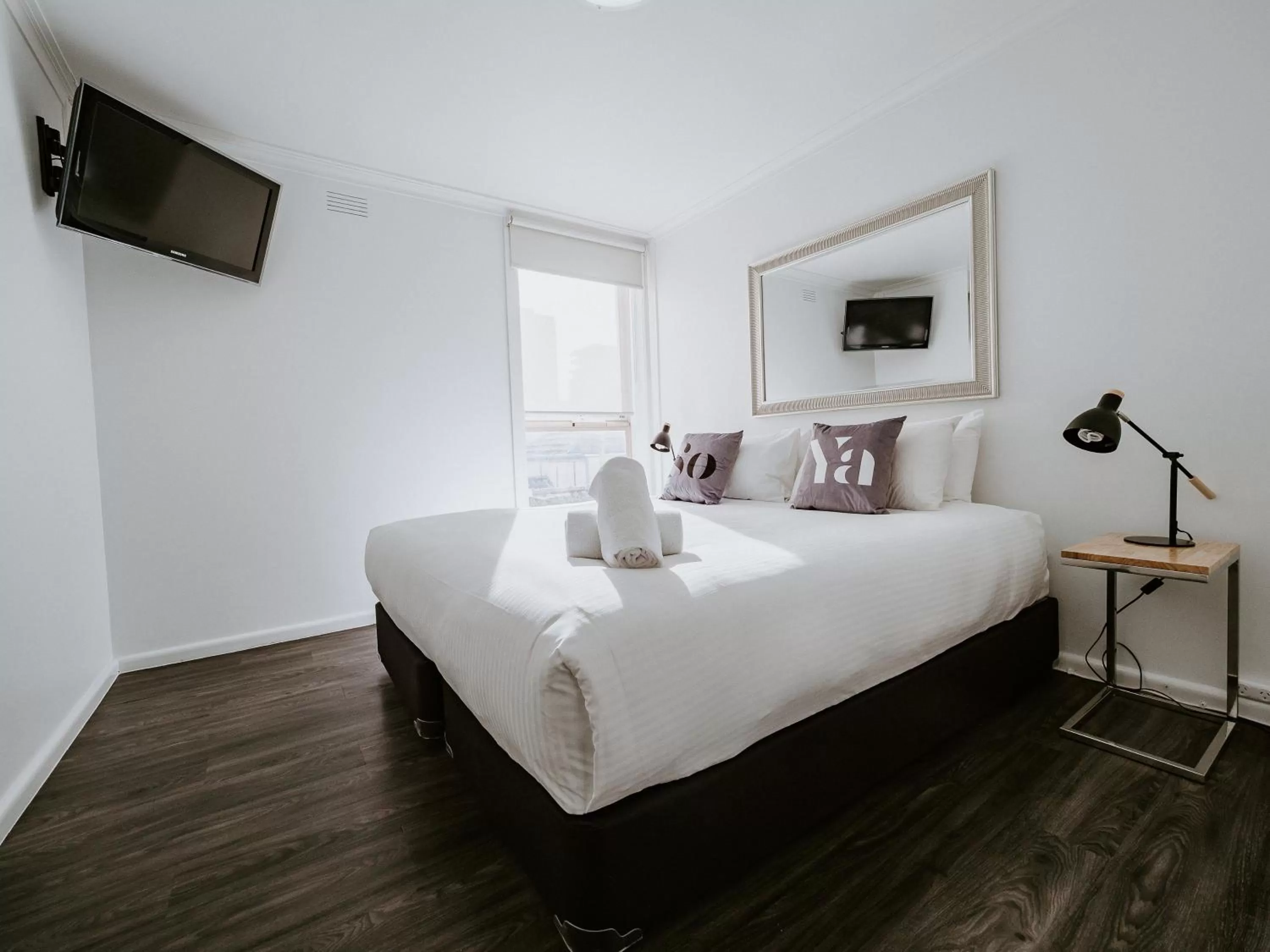 Bedroom, Bed in SoYa Apartment Hotel