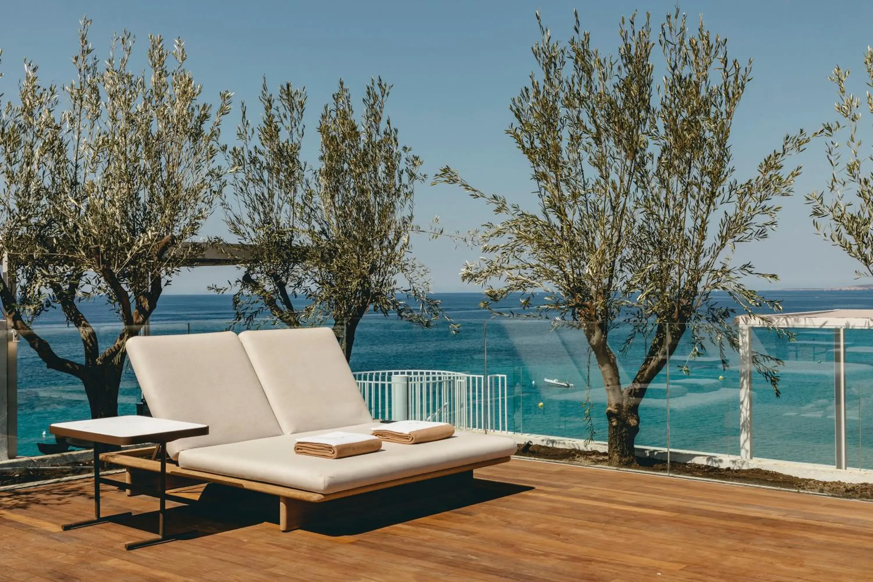 Balcony/Terrace, Swimming Pool in Villa Le Blanc, a Gran Melia Hotel - The Leading Hotels of The World
