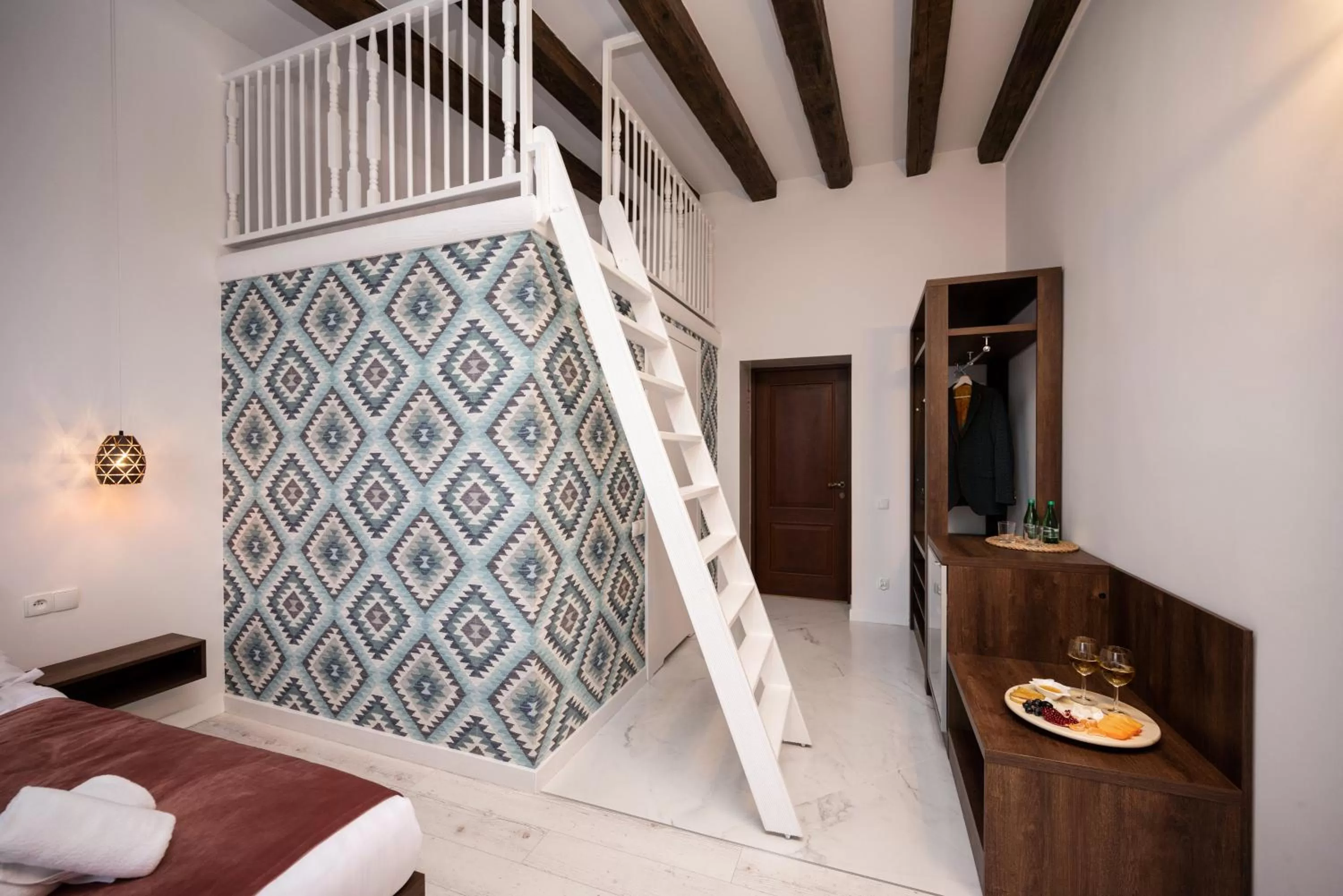 Bed in Hive Family House