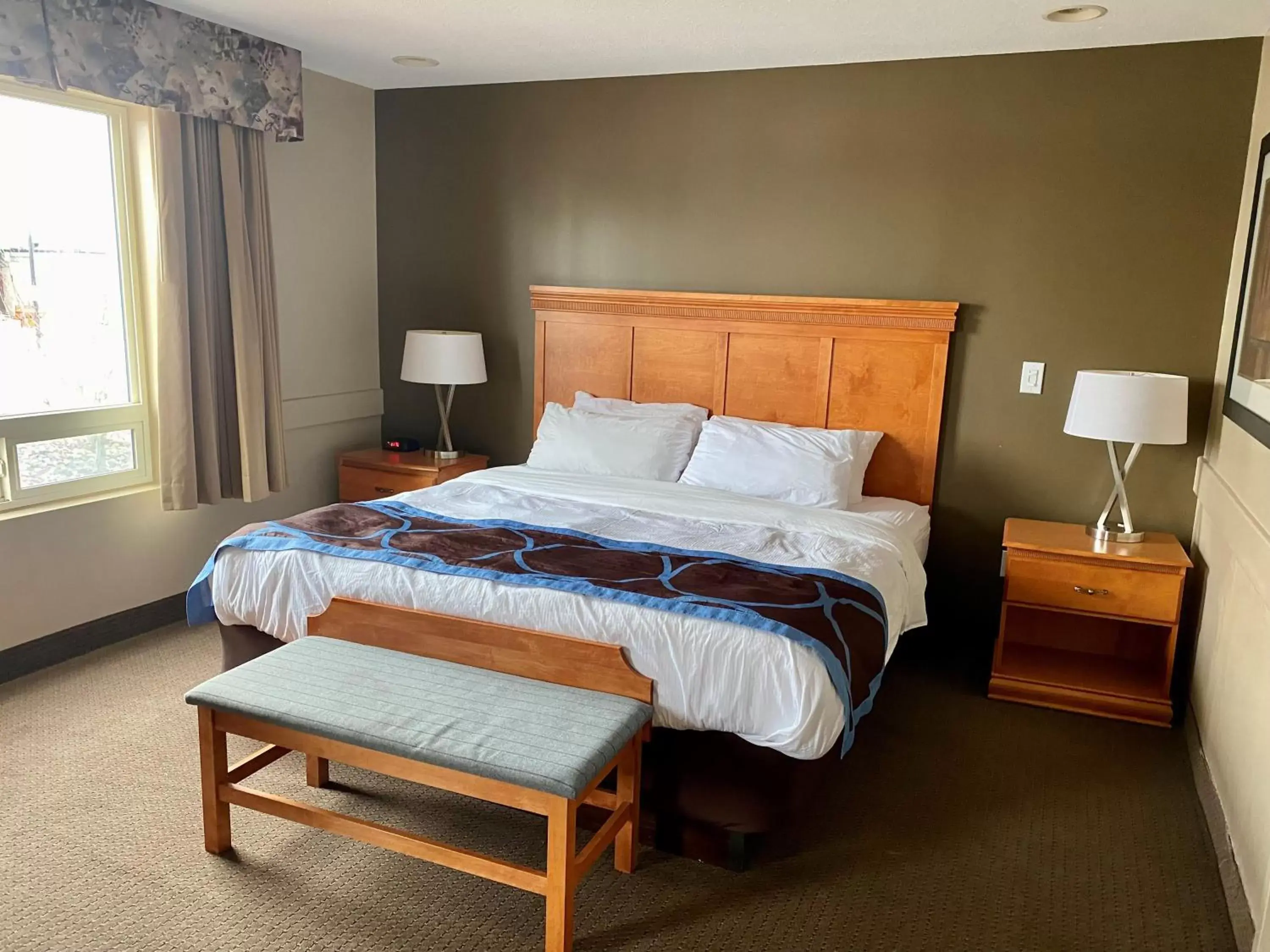 Bed in Super 8 by Wyndham Edmonton South