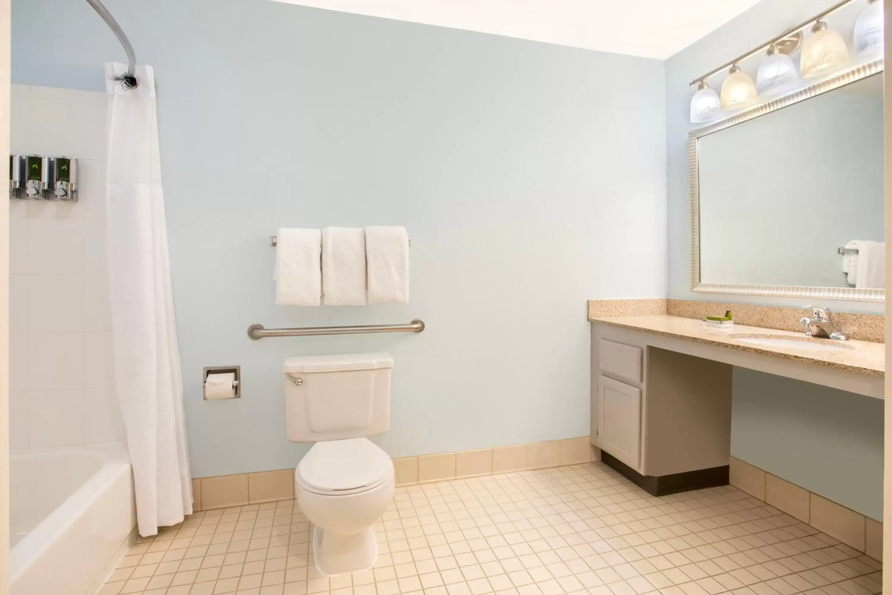 Bathroom in Sonesta ES Suites Burlington Bathroom in Sonesta ES Suites Burlington