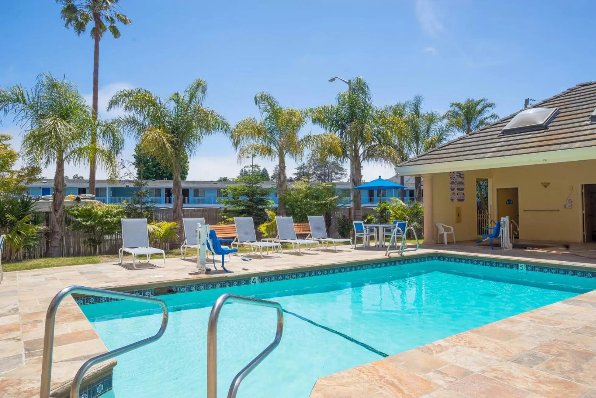 Swimming pool in Hotel Solares