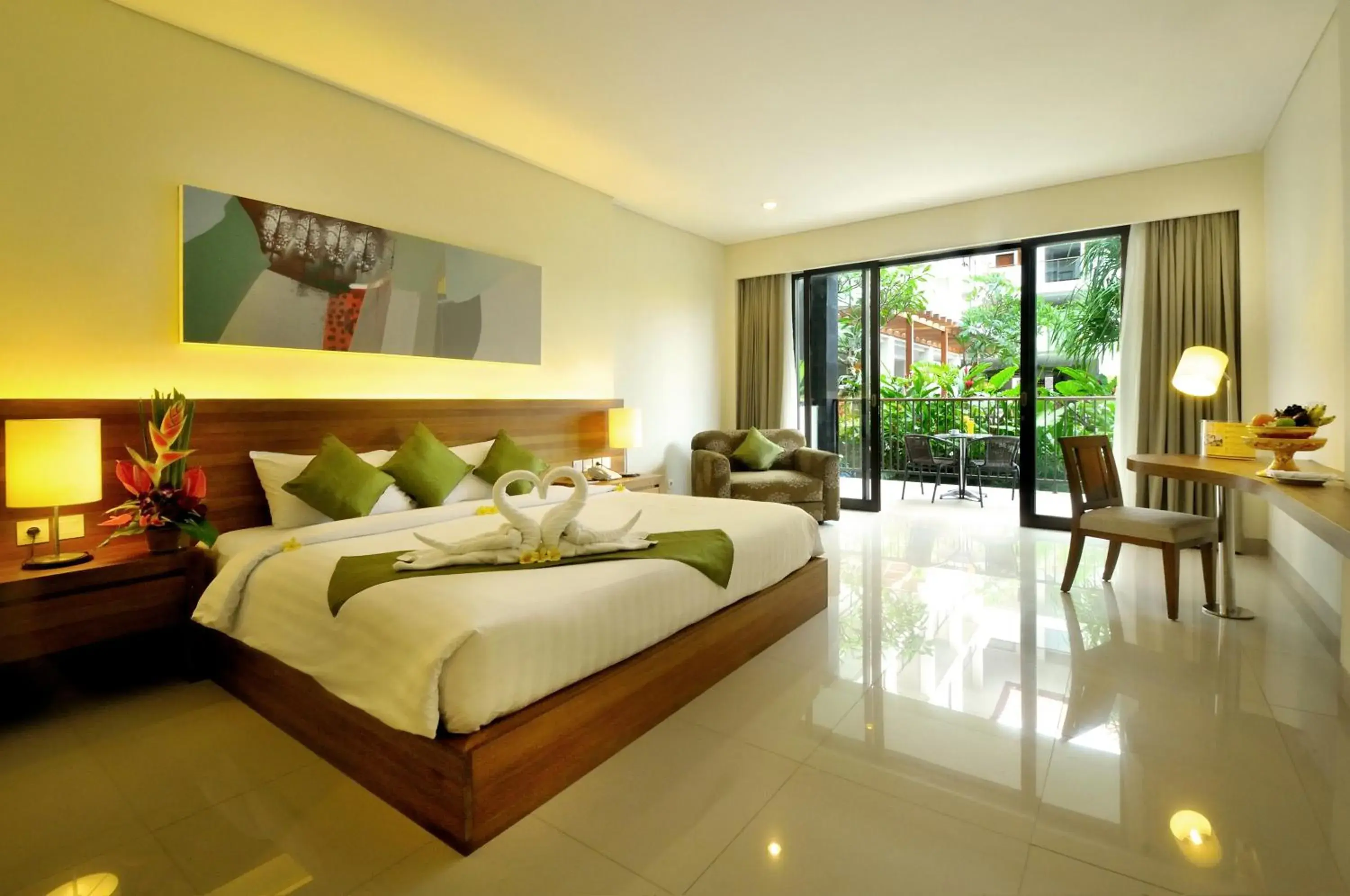 Bedroom in Taksu Sanur Hotel