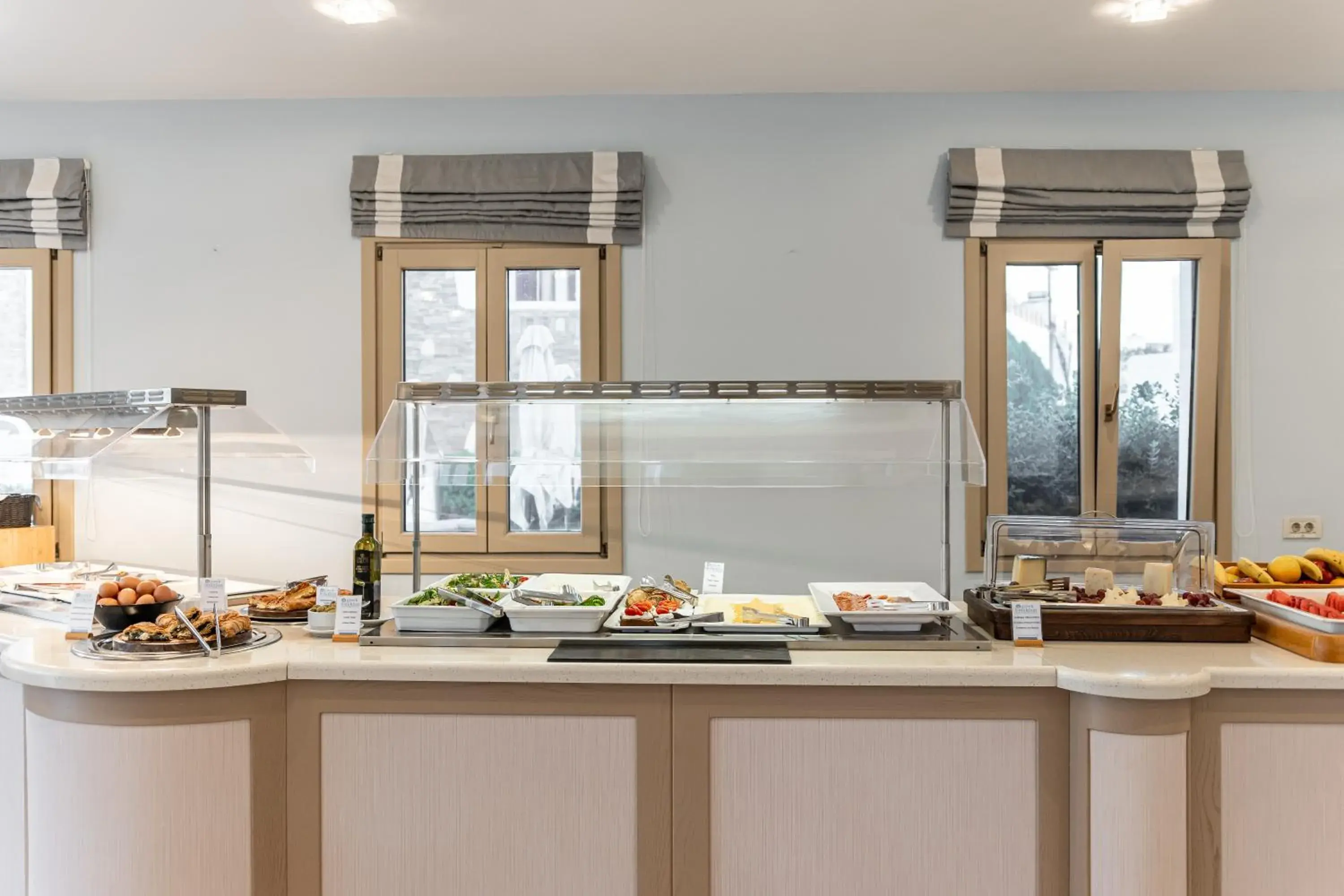 Buffet breakfast in Naxos Resort Beach Hotel Buffet breakfast in Naxos Resort Beach Hotel