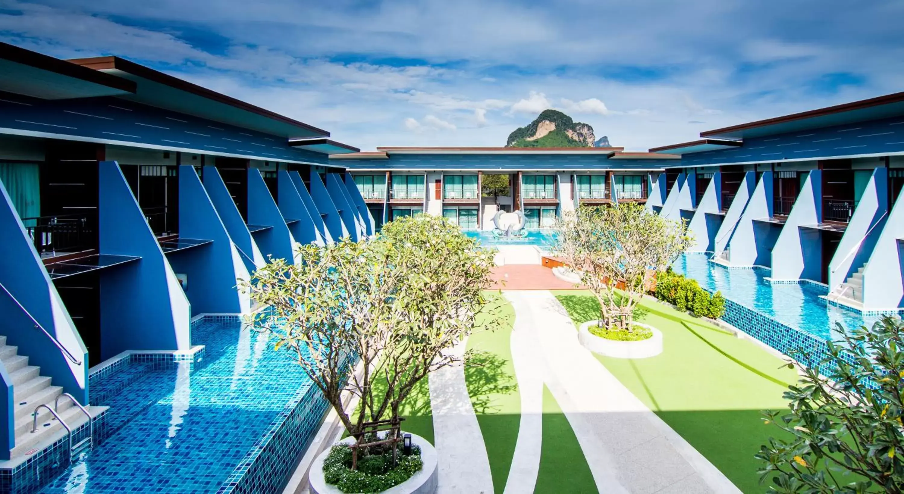 Natural landscape, Pool View in The Phu Beach Hotel - SHA Plus