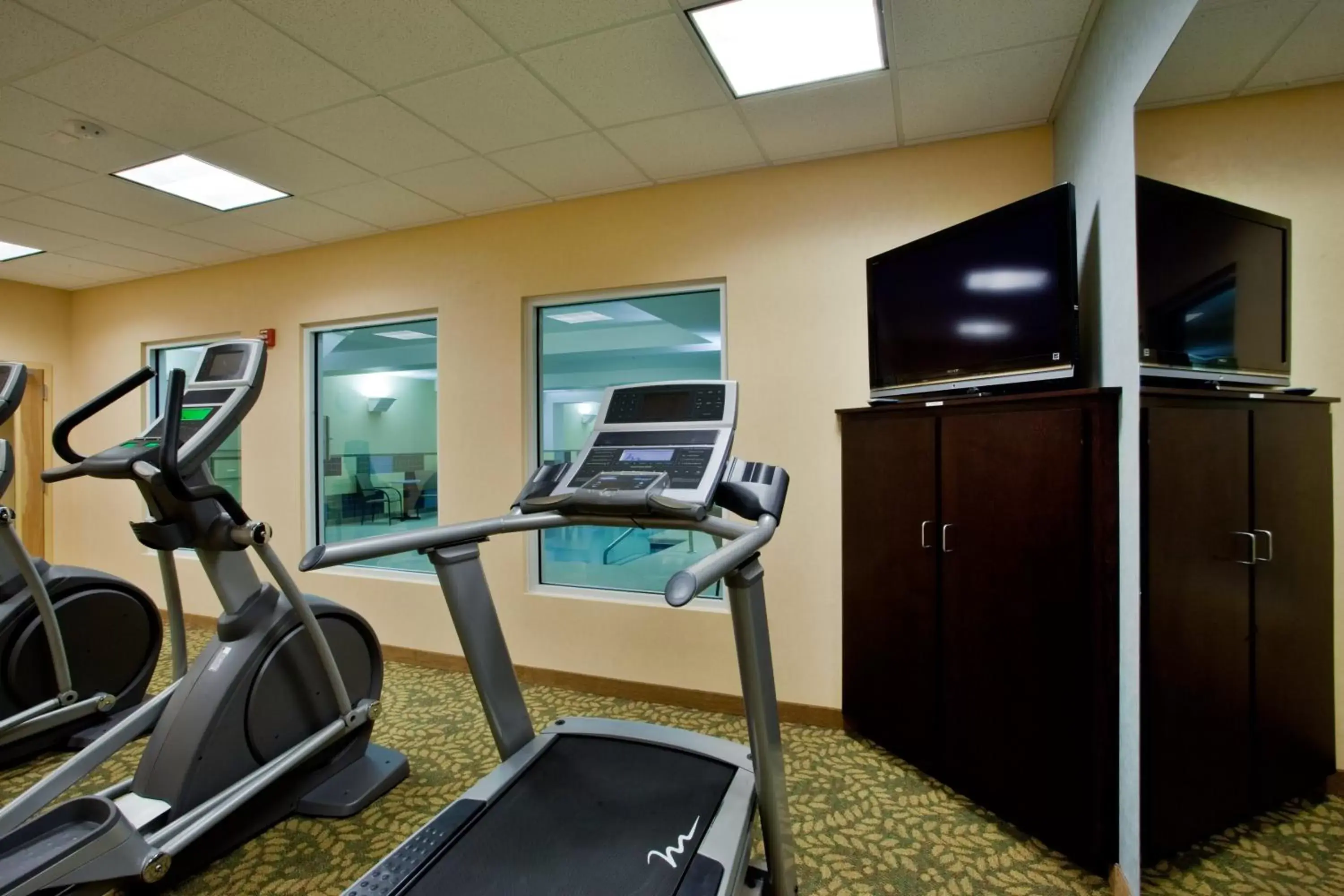 Fitness centre/facilities, Fitness Center/Facilities in Holiday Inn Express Hotel Raleigh Southwest, an IHG Hotel