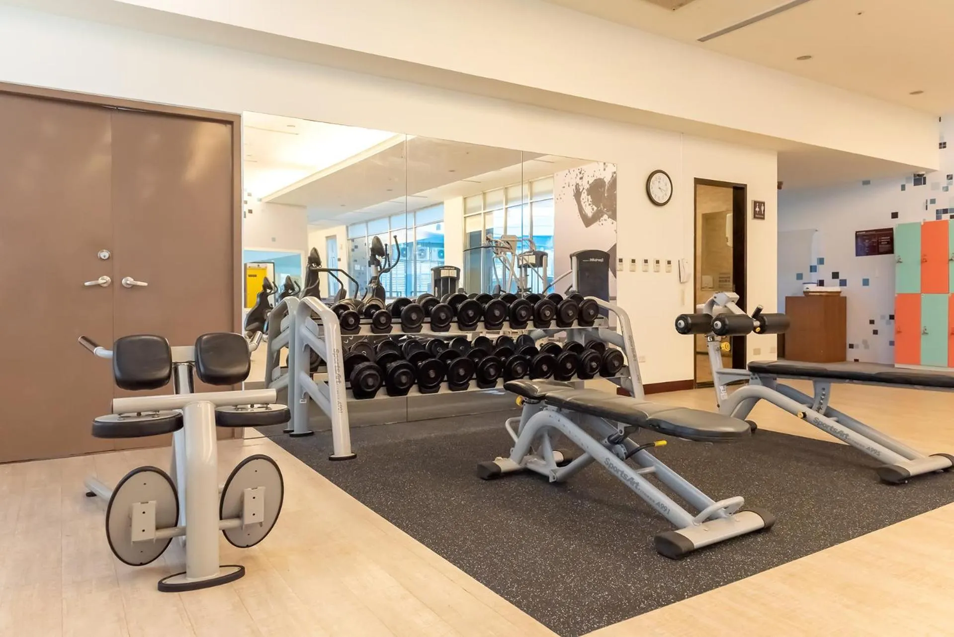 Fitness centre/facilities in Sheraton Taoyuan Hotel