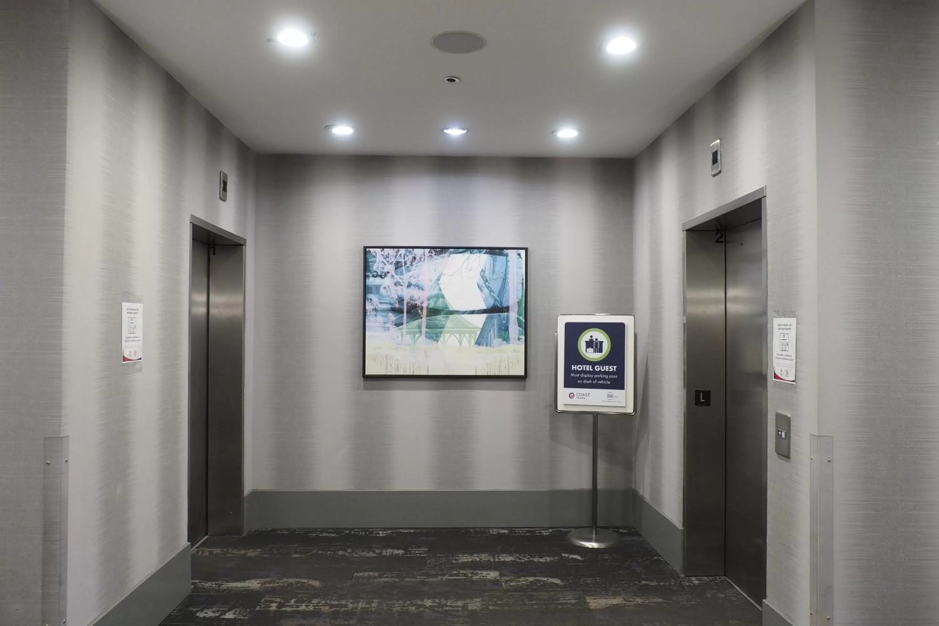 elevator in Best Western Plus Vancouver Airport Hotel