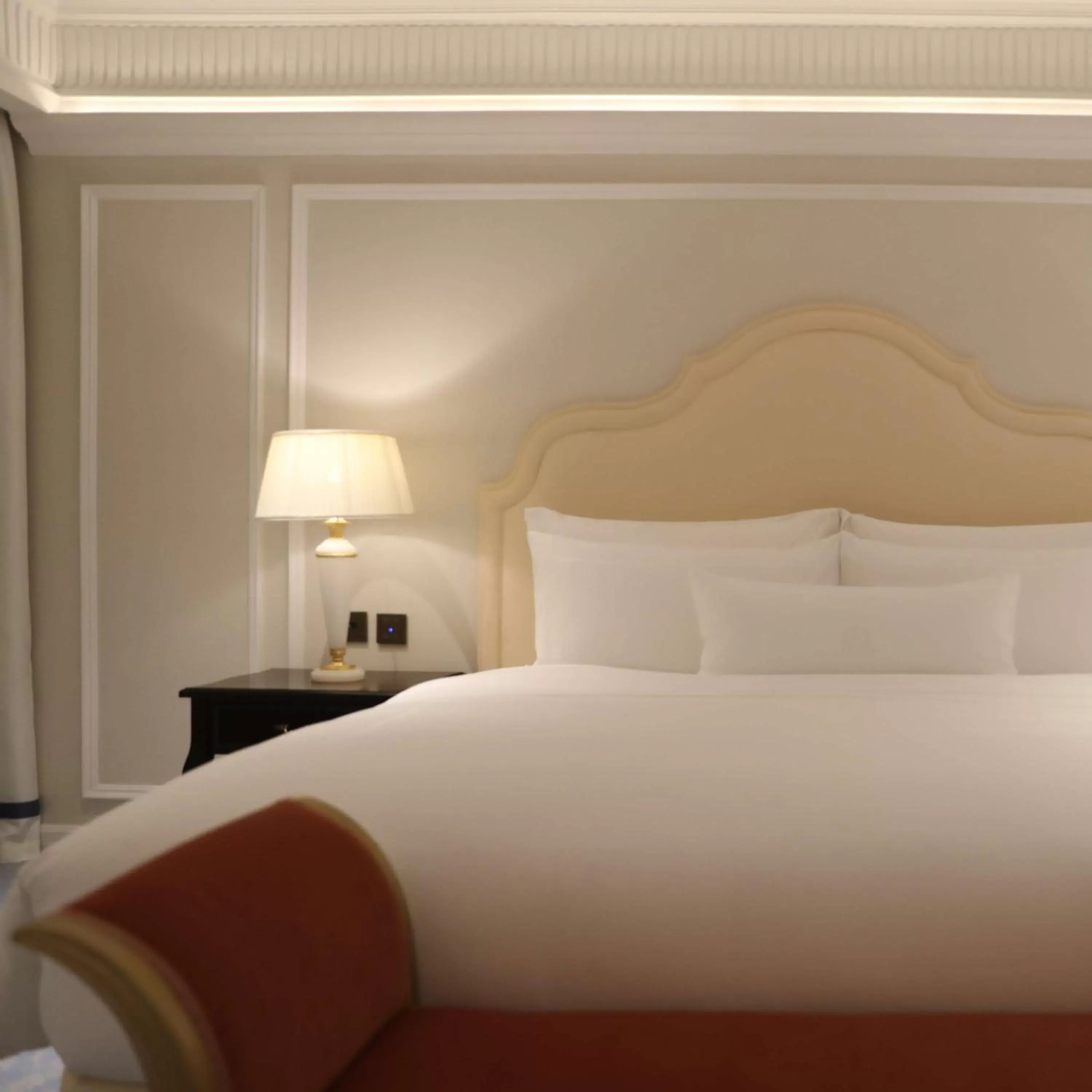 Bed in The Plaza Doha, LXR Hotels & Resorts