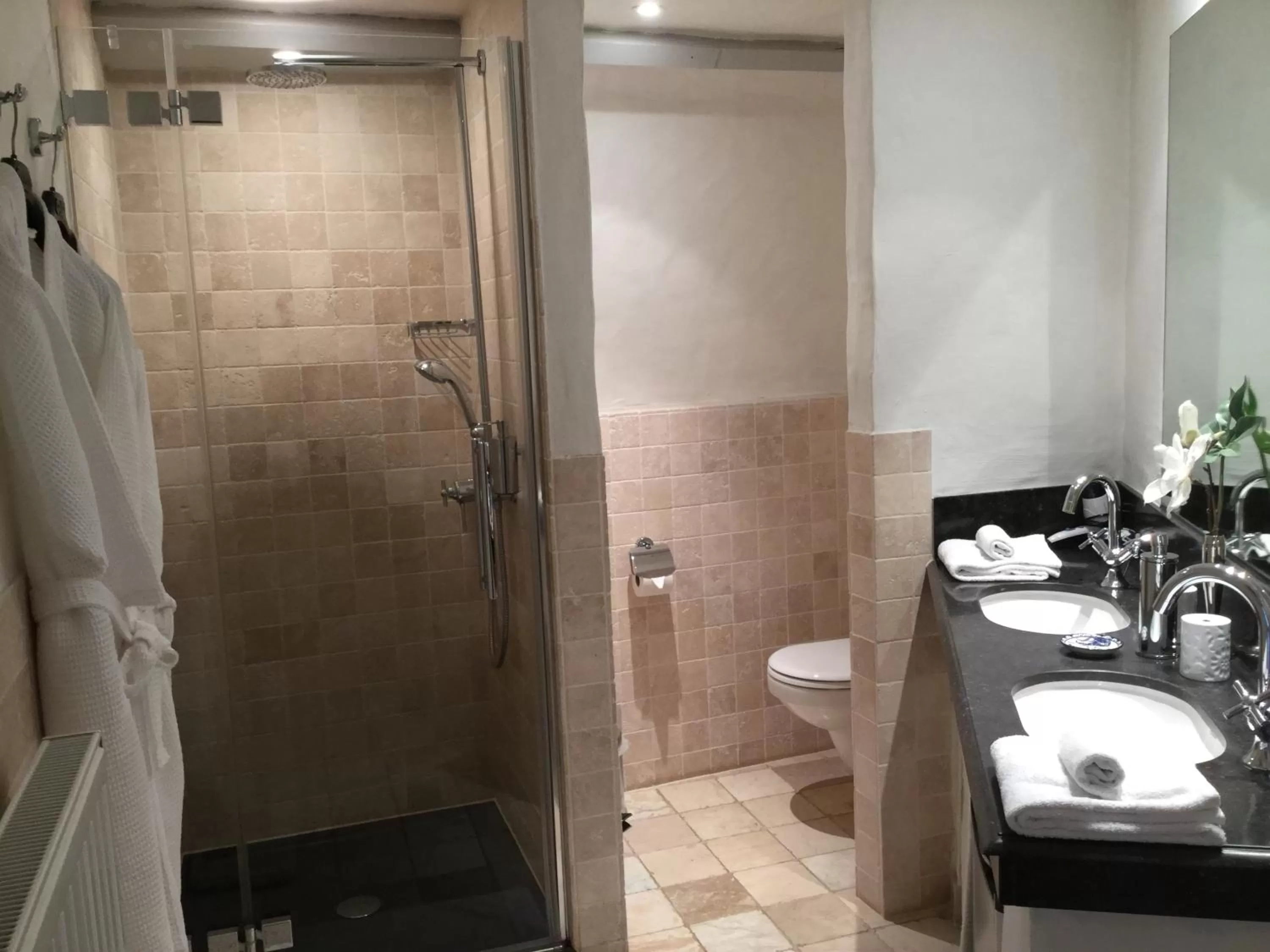 Decorative detail in B&B Auberge De Klasse