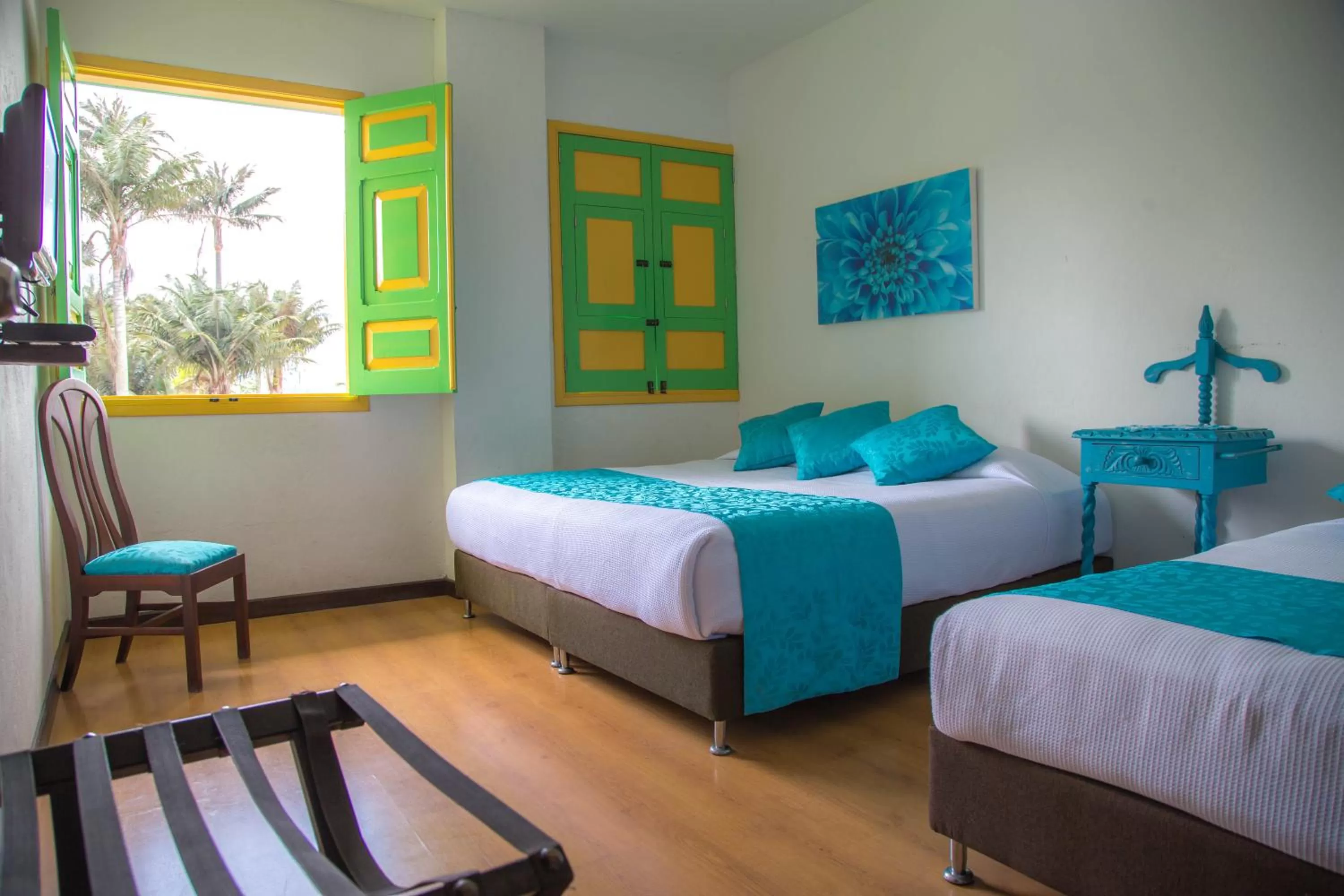 Photo of the whole room, Bed in La Posada de la Plaza