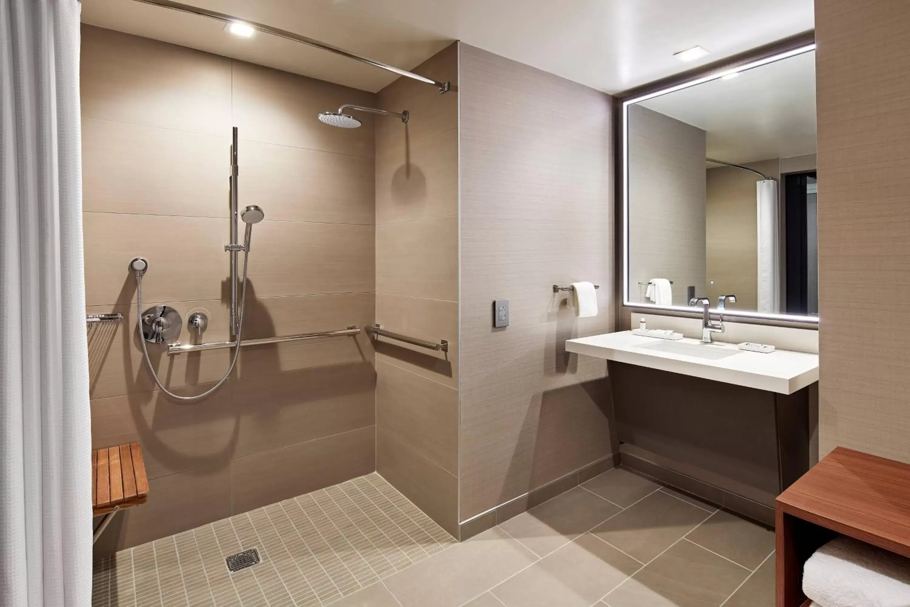 Bathroom in AC Hotel by Marriott Palo Alto