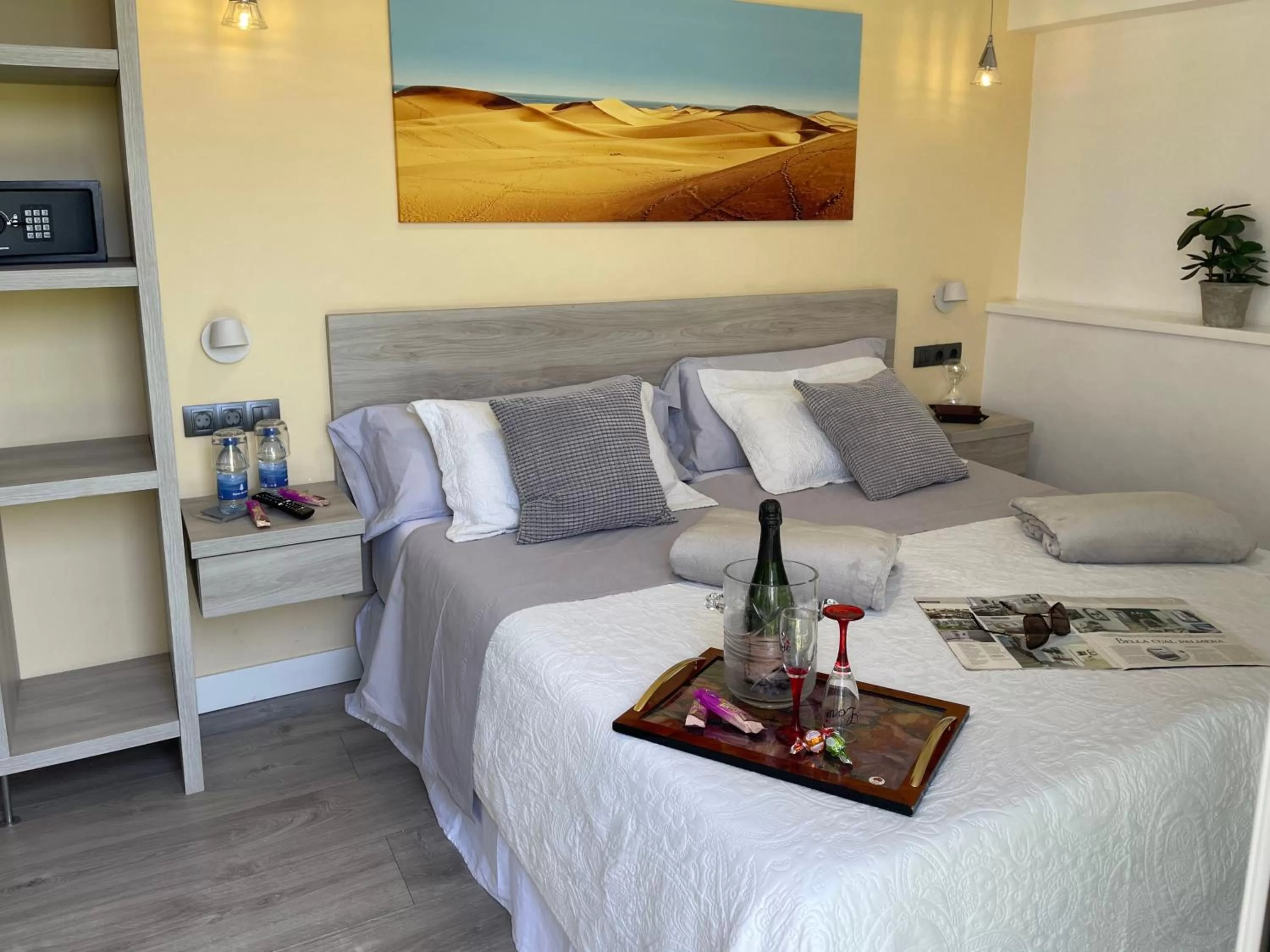 Bed in La Palmera Hotel Boutique