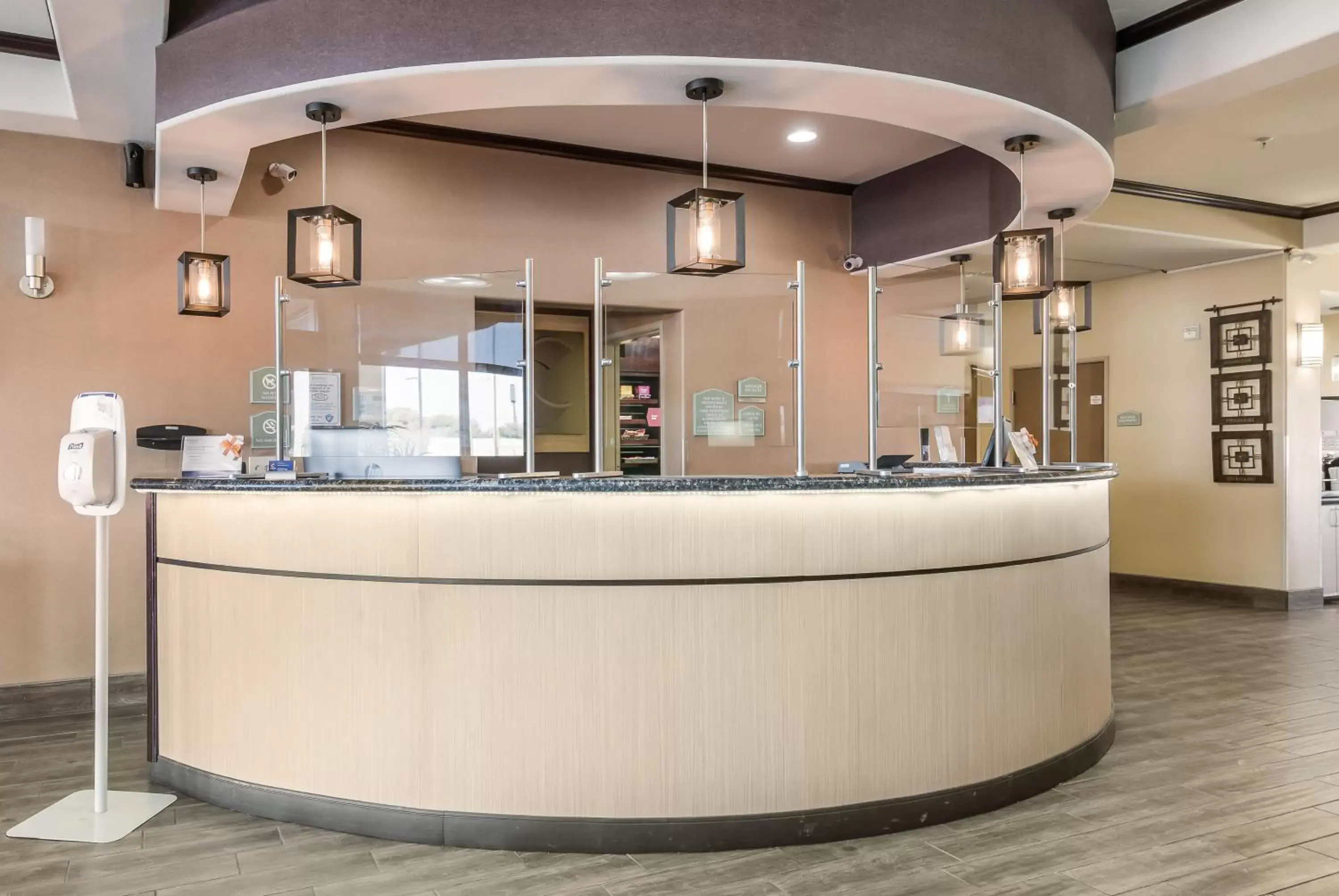 Lobby/Reception in Comfort Suites