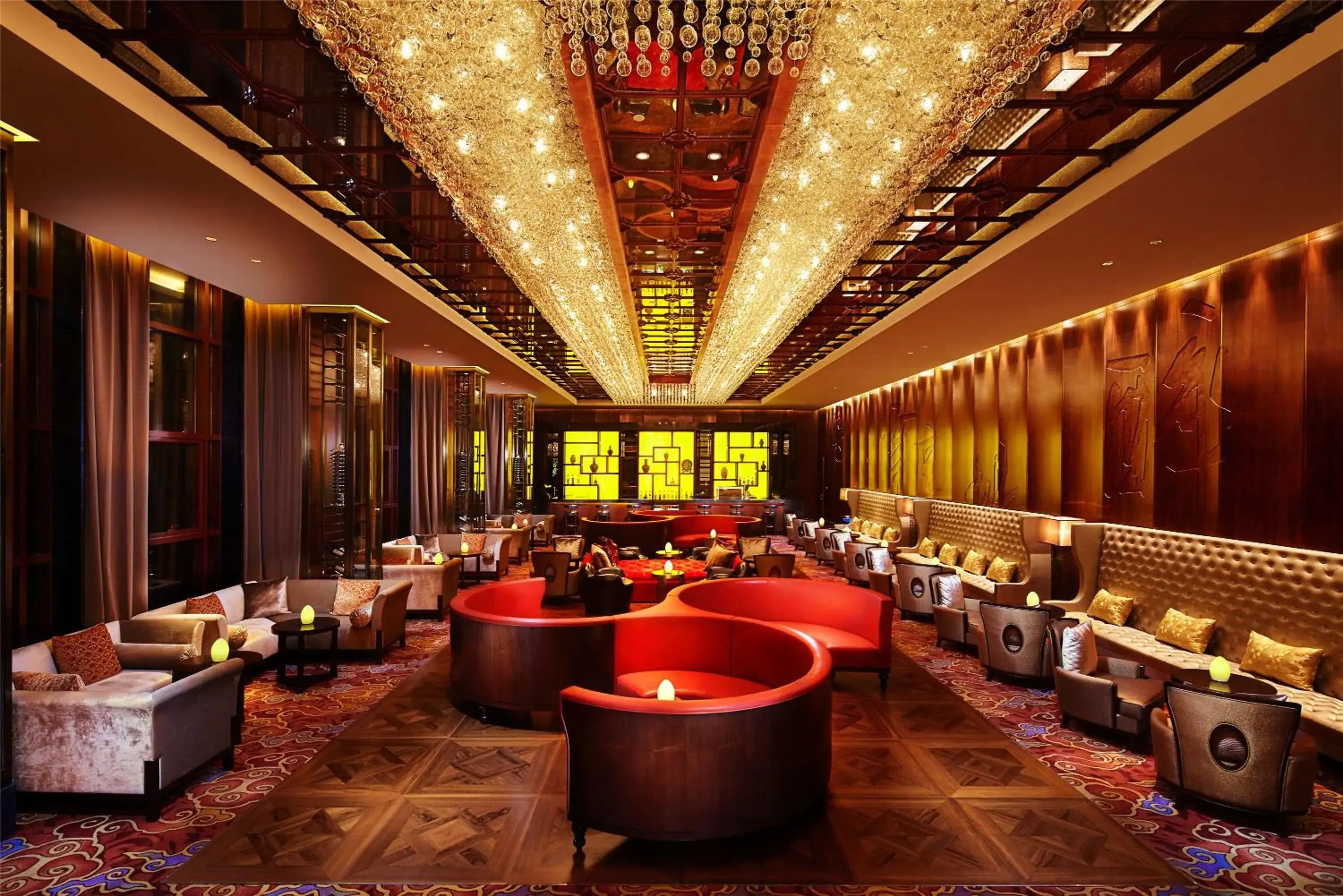 Lounge or bar, Restaurant/Places to Eat in Hilton Tianjin Eco City