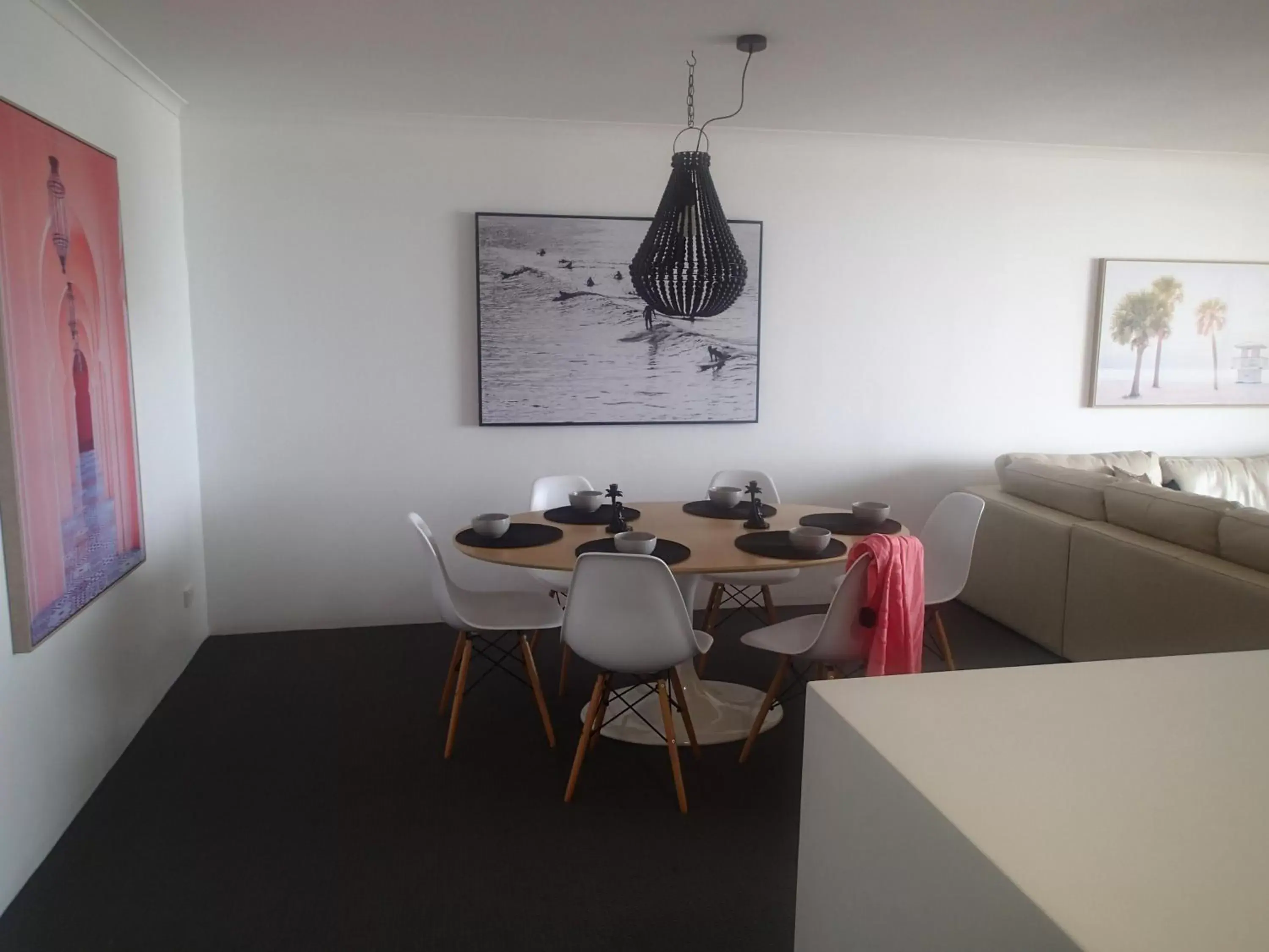 Dining Area in The Hill Apartments Currumbin Beach