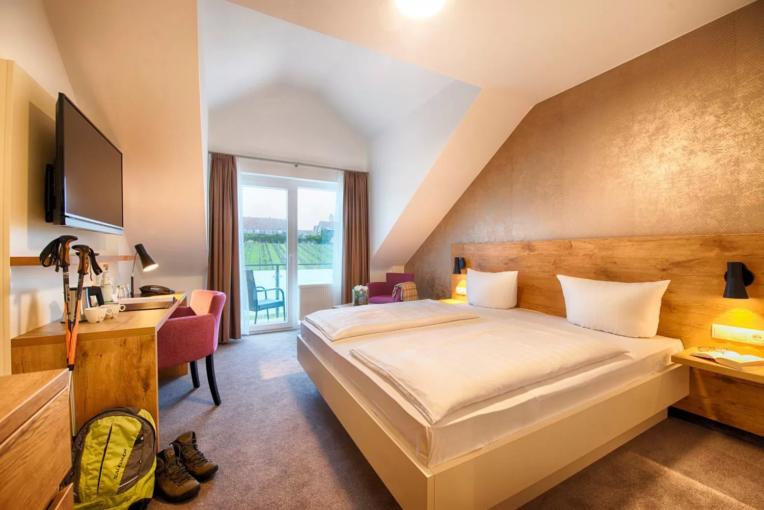 Photo of the whole room, Bed in Das Prinzregent