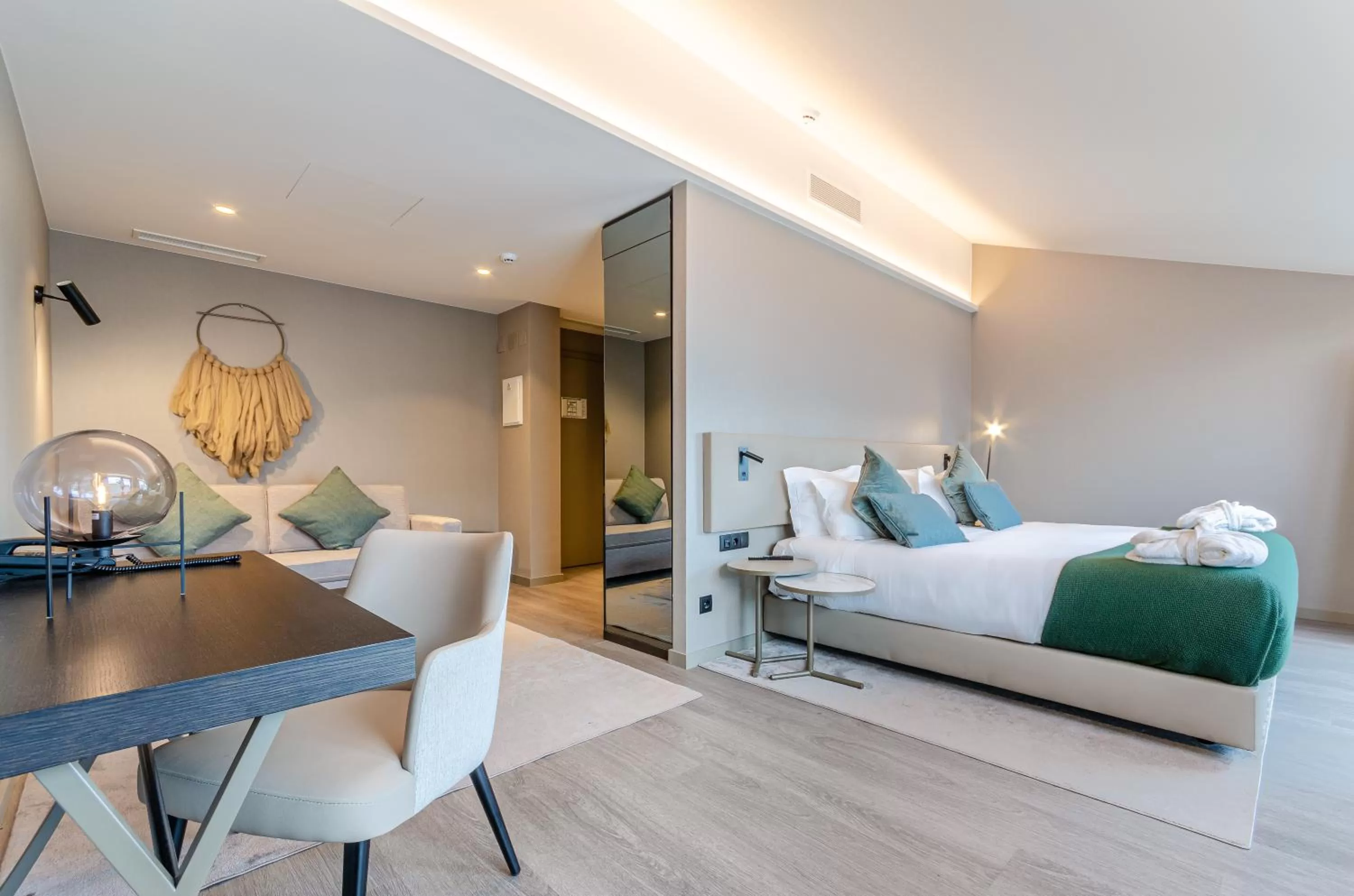 Bed in OMID Saldanha Hotel