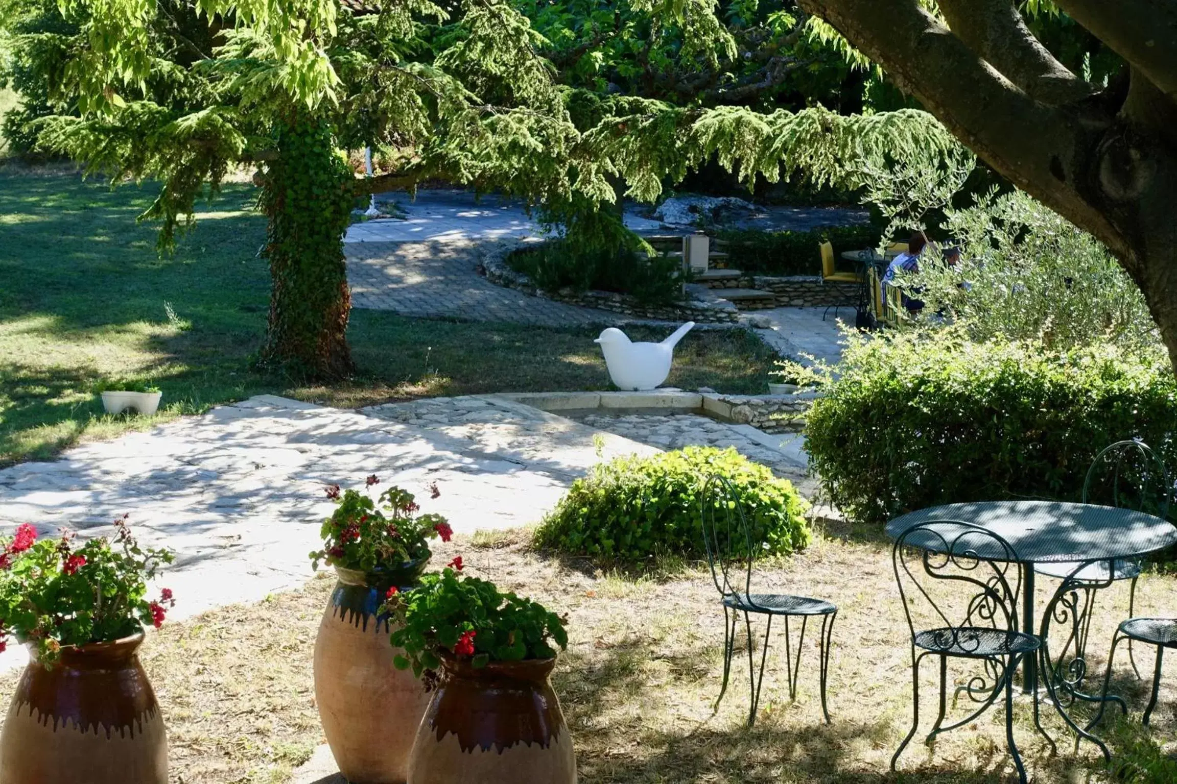 Balcony/Terrace in Best Western Le Val Majour