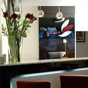 Lobby or reception in City Hotel Mercator