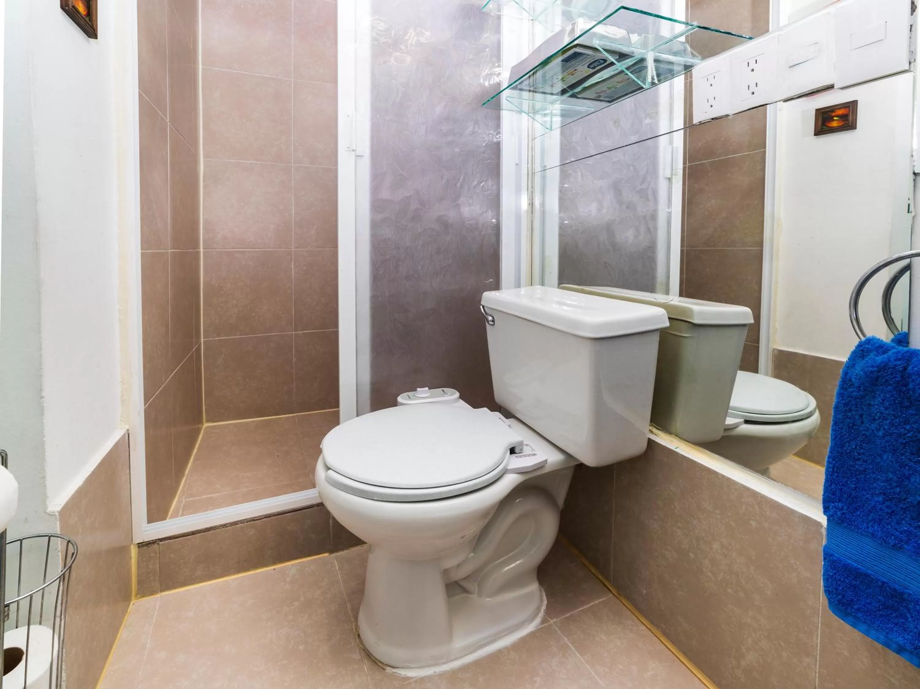 Shower in Casa Itzae B&B Polanquito Dog Friendly