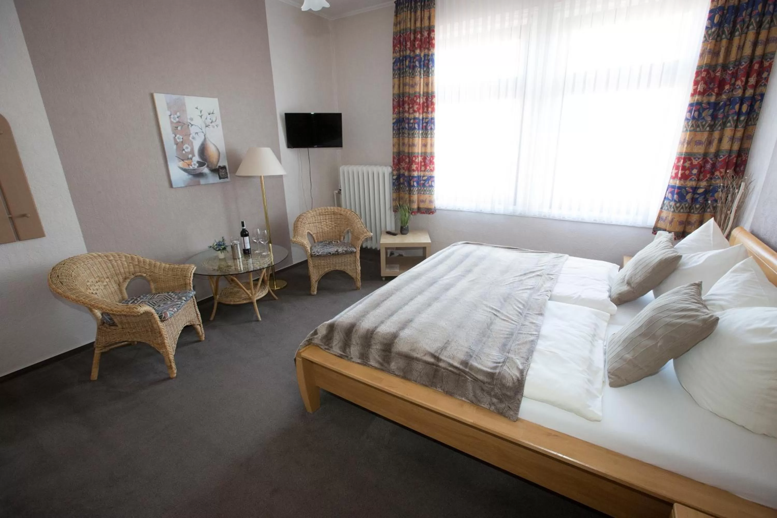 Bed in Hotel-Restaurant Wilhelmsbad