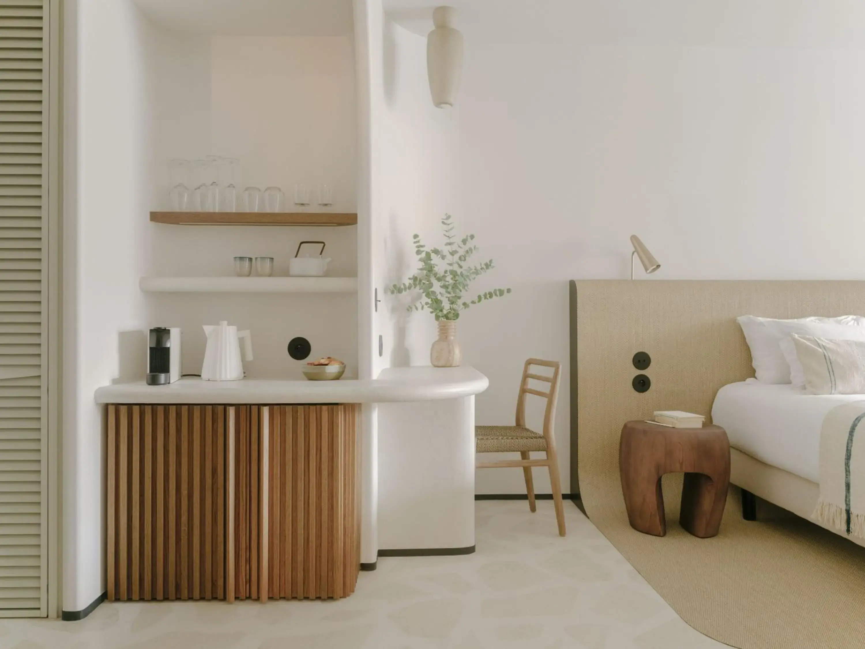 Coffee/tea facilities in Hôtel Belle Plage & Villa Spa