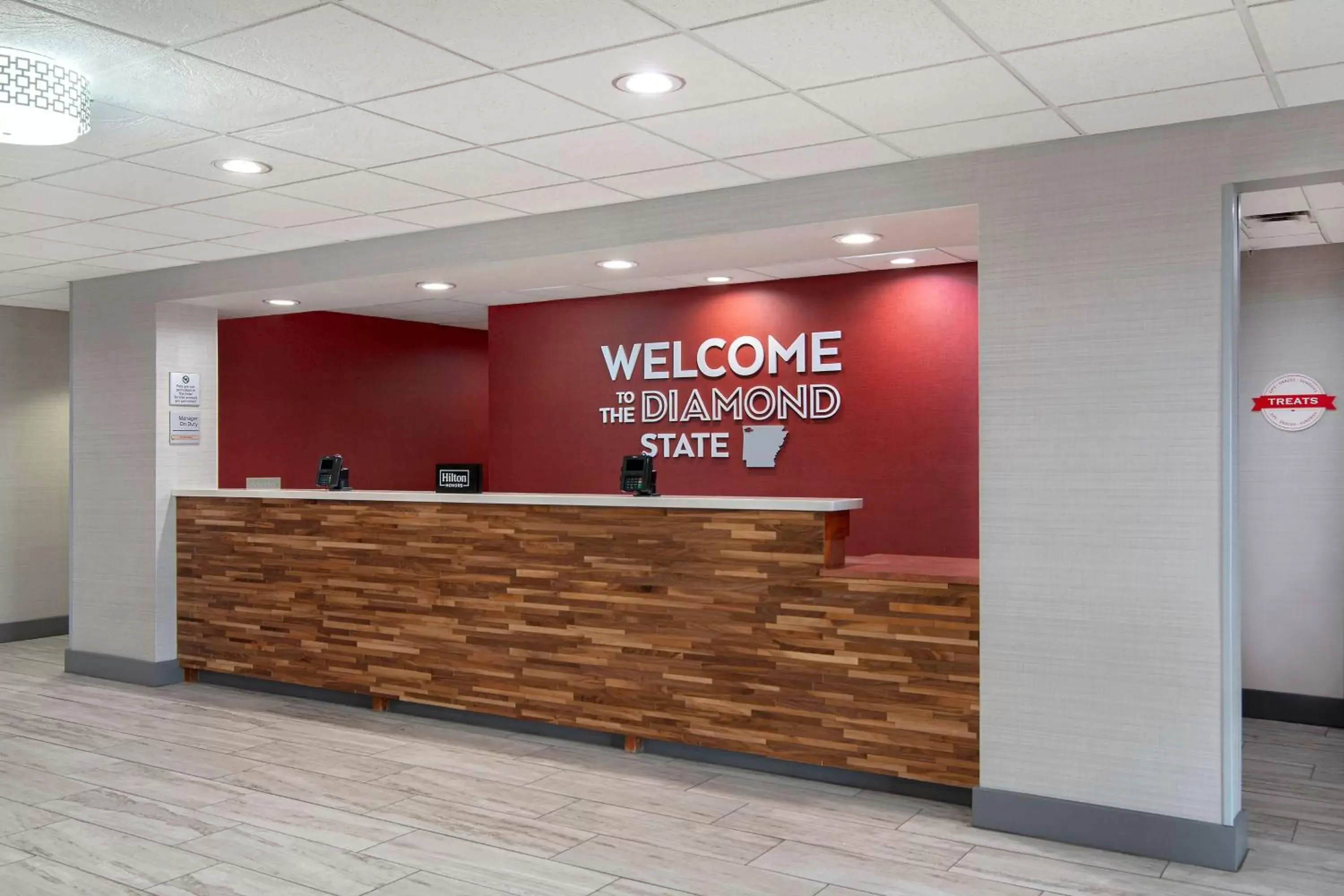 Lobby or reception in Hampton Inn Fayetteville