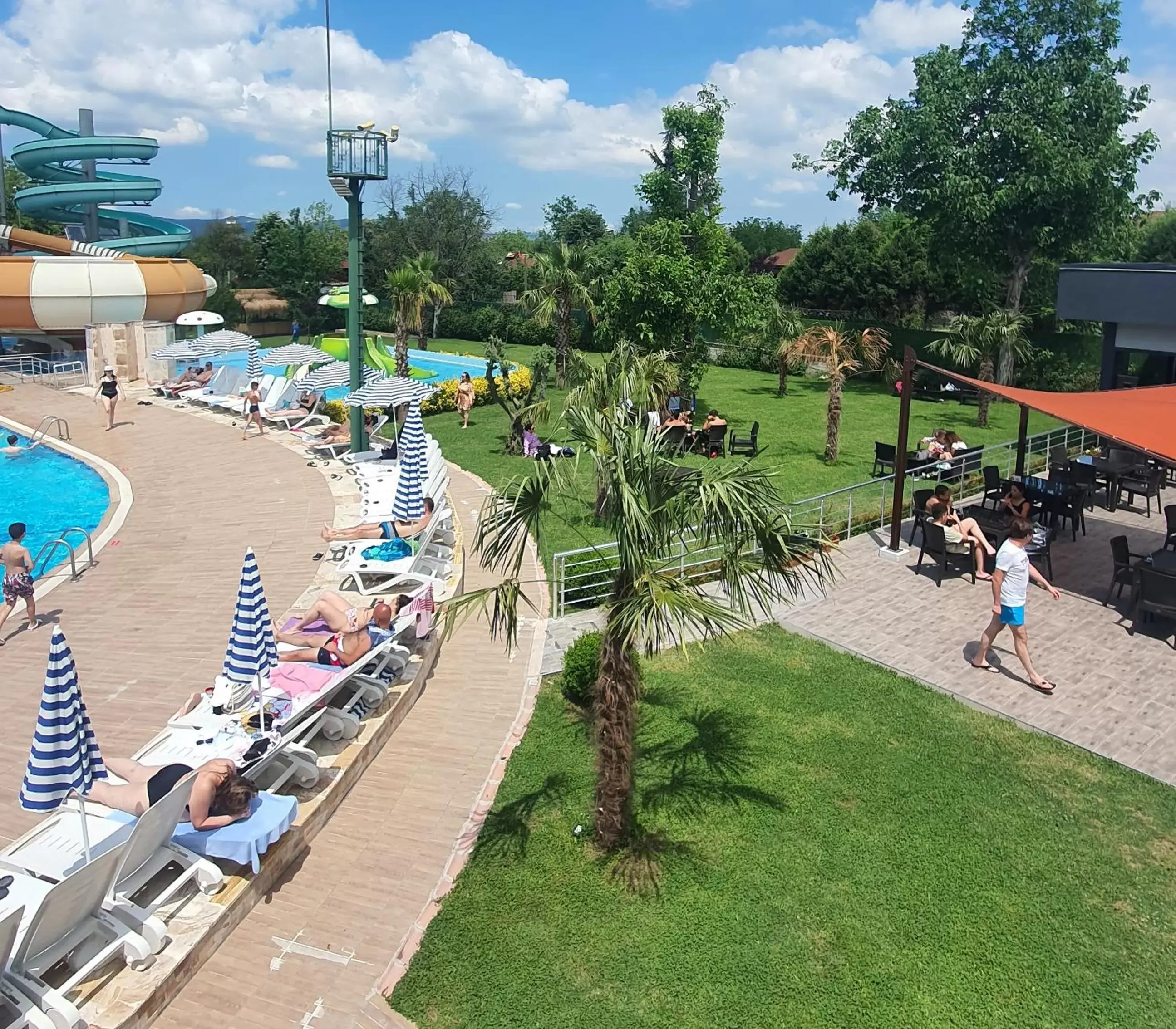 Garden, Pool View in Sapanca Aqua Wellness SPA Hotel & Aqua Park