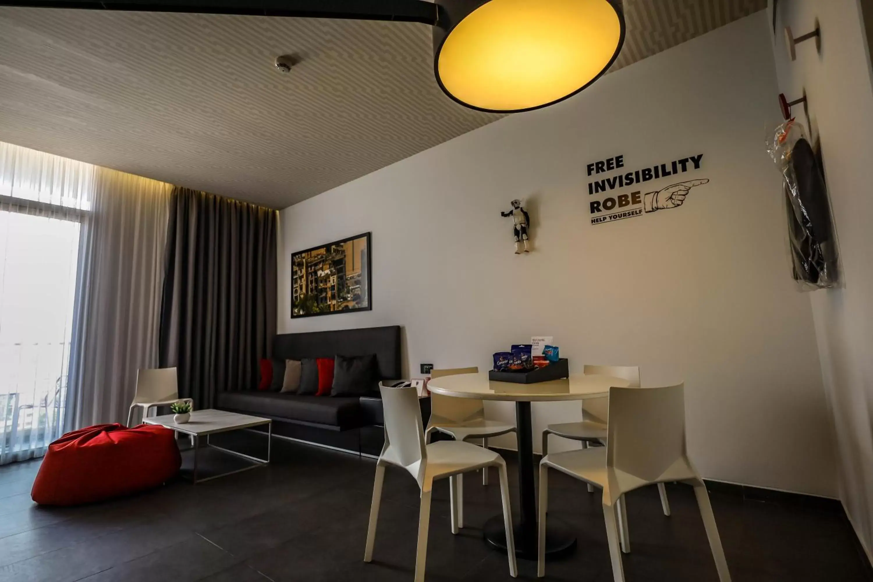 Living room, Dining Area in The Smallville Hotel