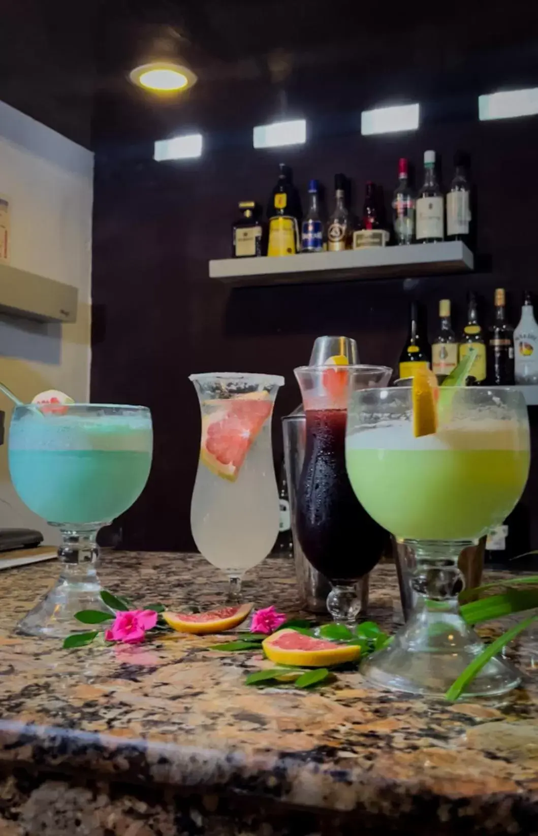 Drinks in Tukan Hotel Playa del Carmen