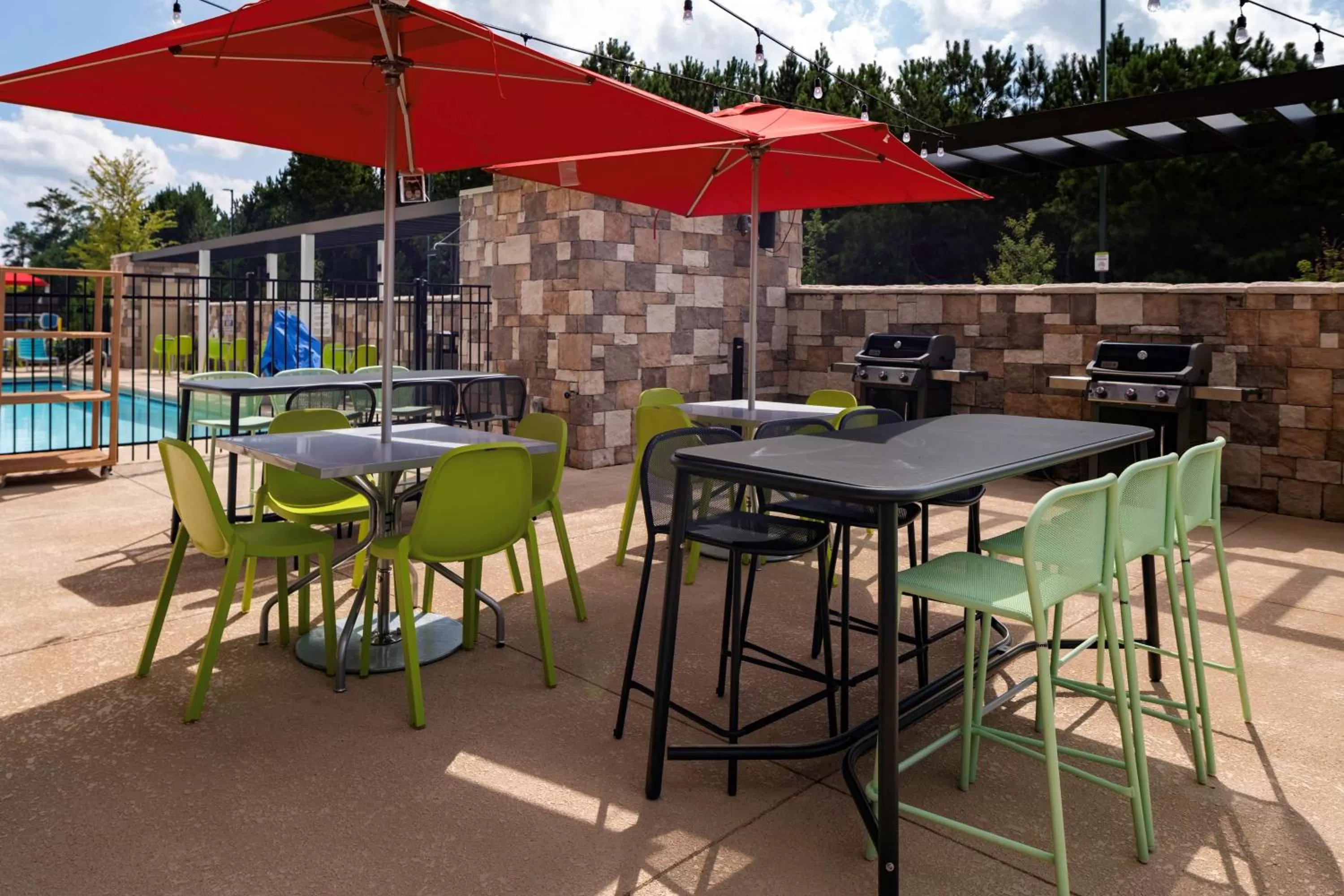 Patio in Home2 Suites By Hilton Buford Mall Of Georgia, Ga
