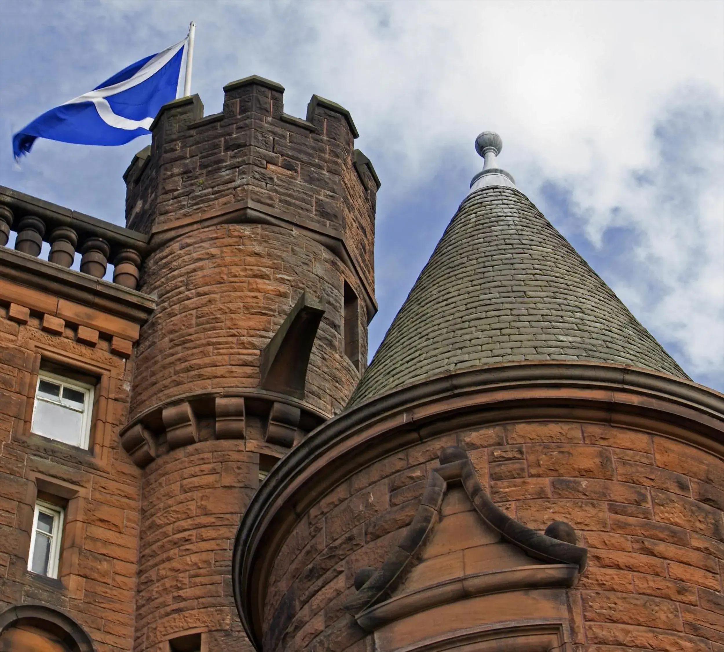 Property building in Sherbrooke Castle Hotel