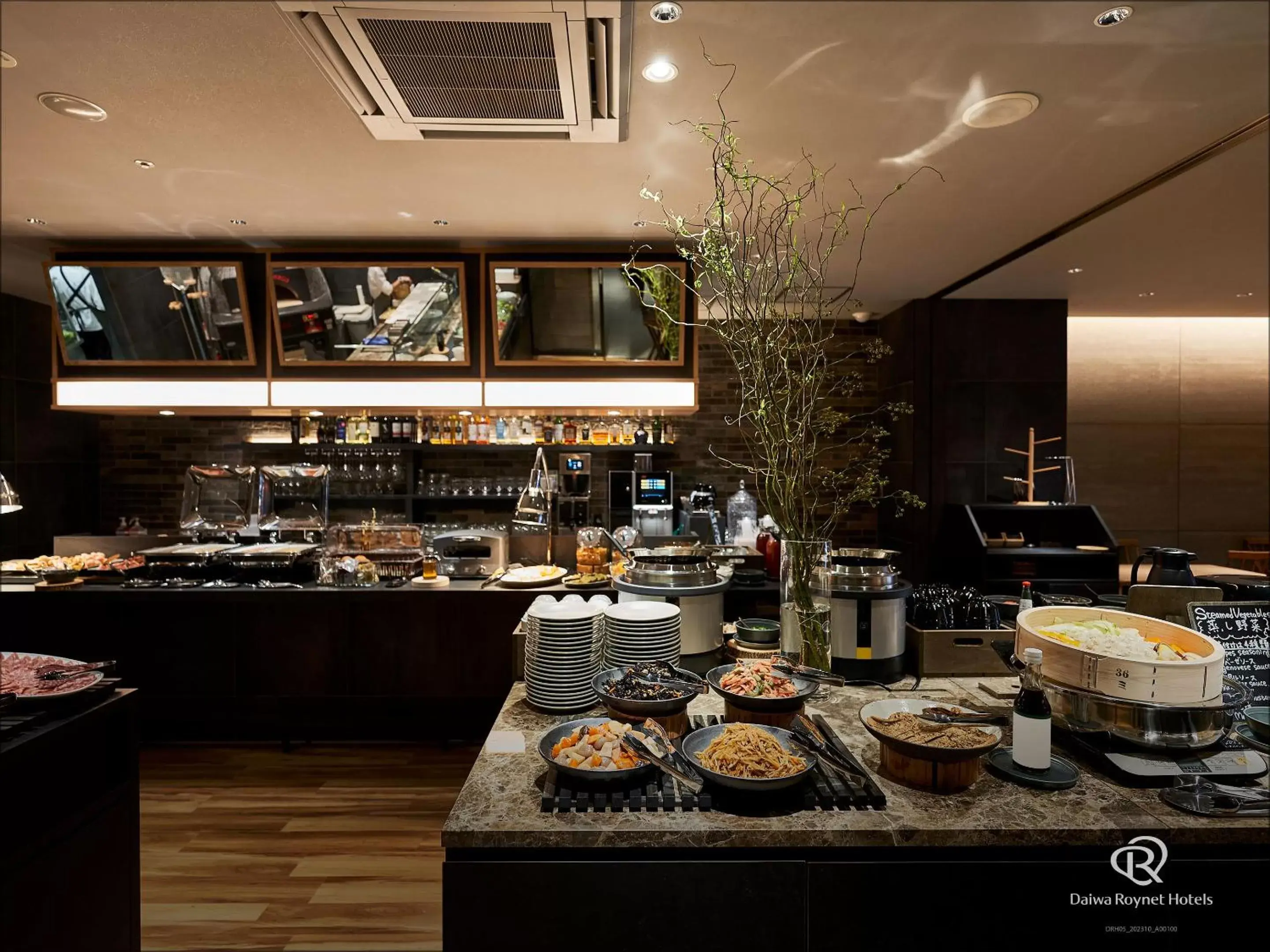 Buffet breakfast, Restaurant/Places to Eat in DEL style Osaka-Shinsaibashi by Daiwa Roynet Hotel