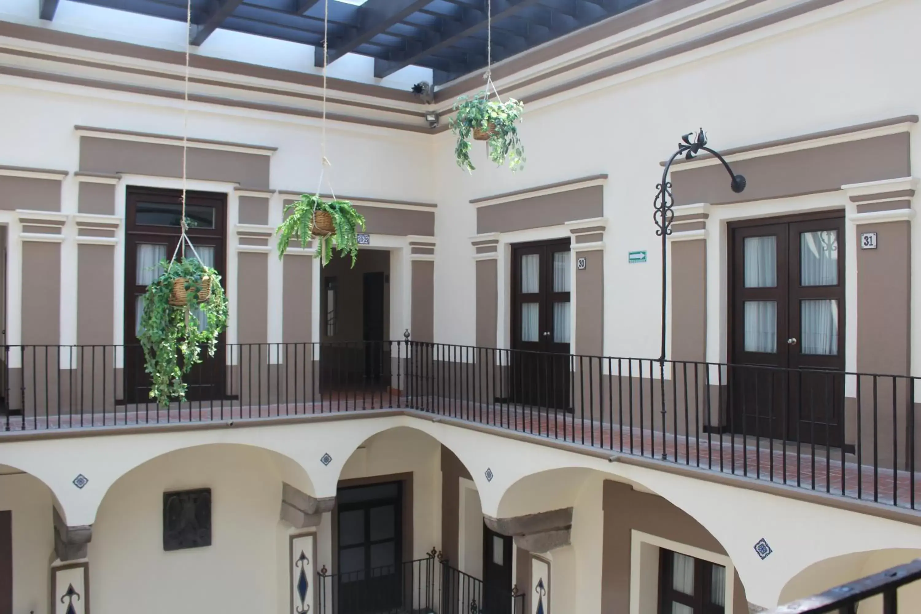 Decorative detail, Balcony/Terrace in Hotel Gala