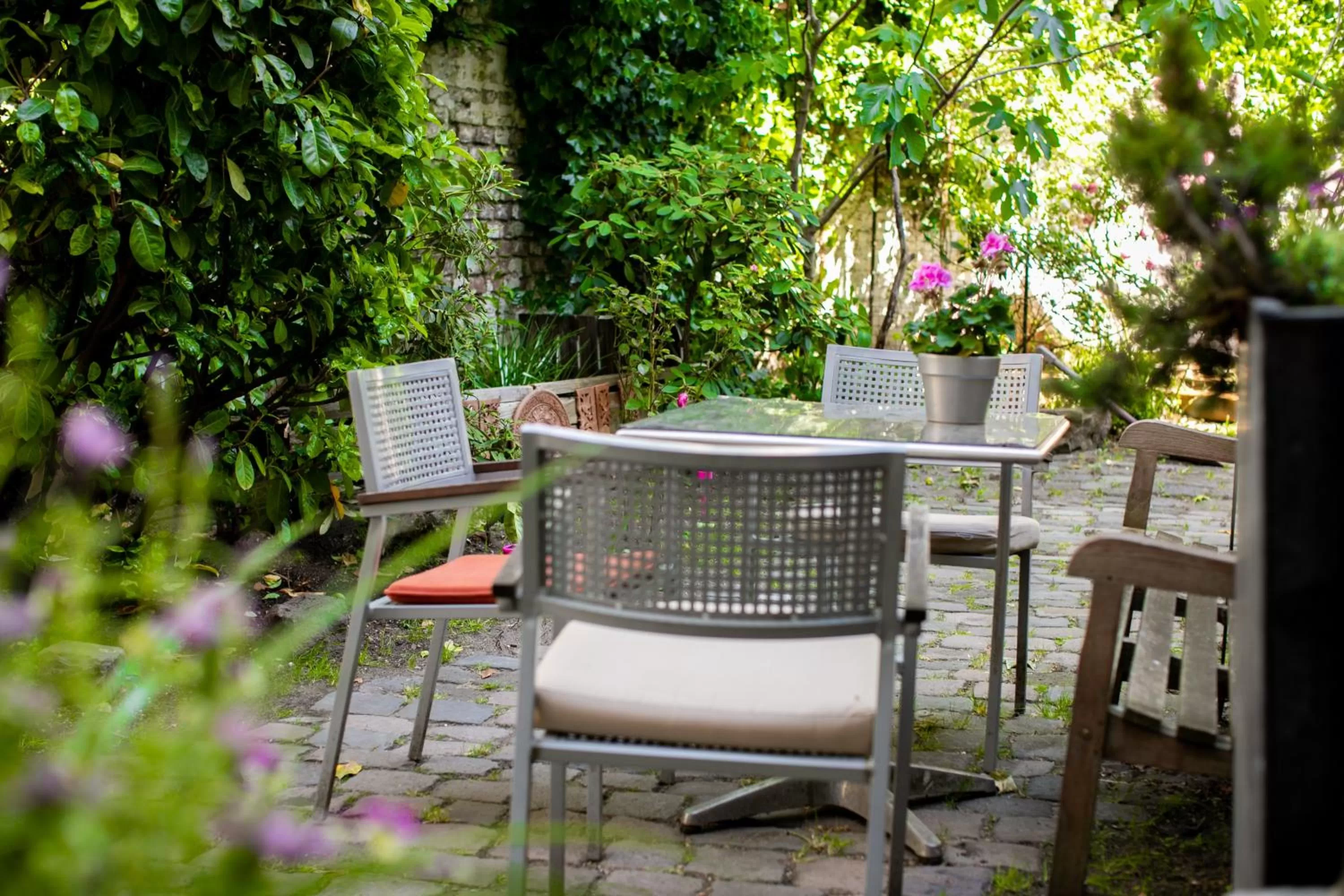 Patio in Hotel Stern - Self Check-In