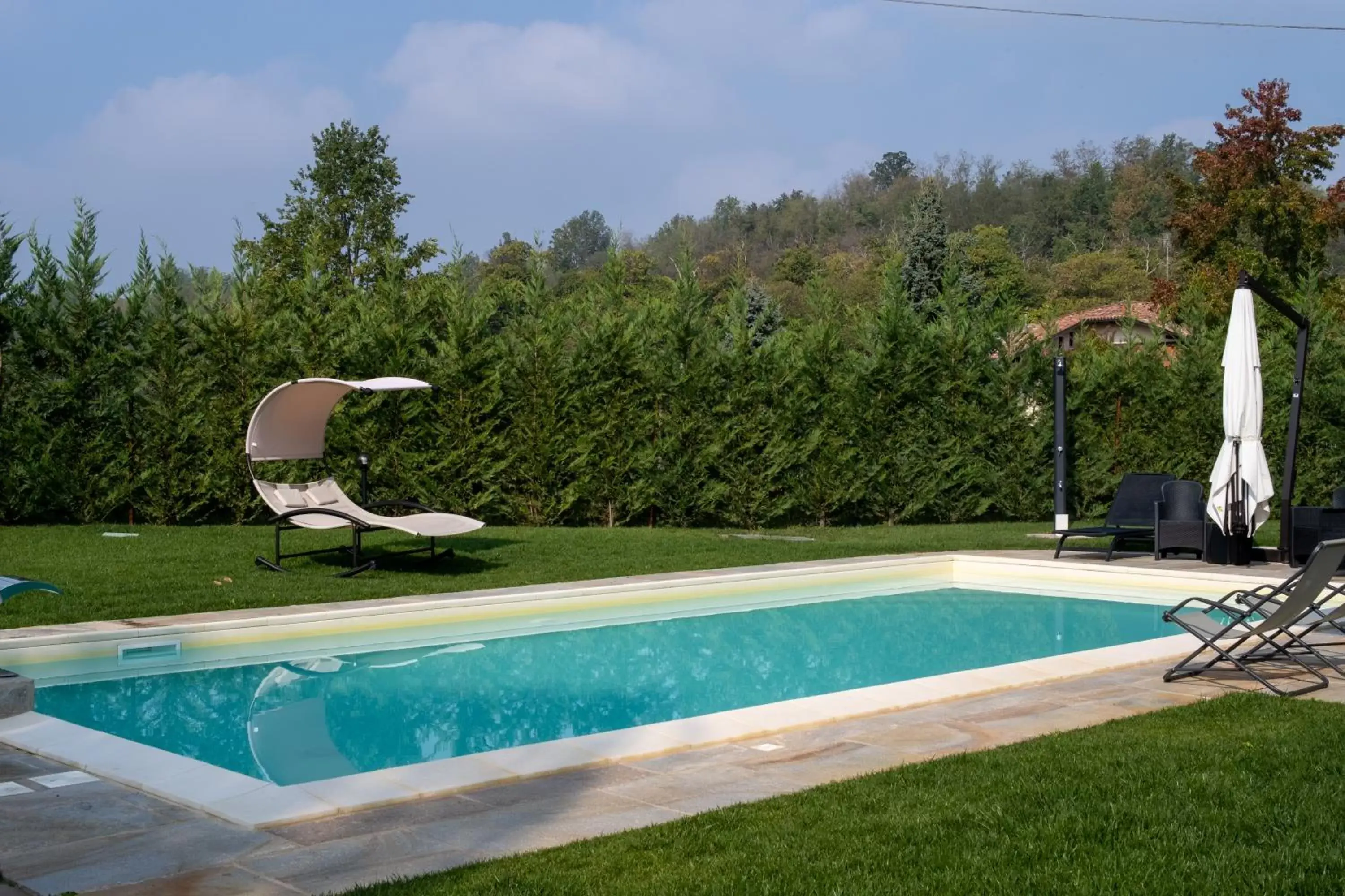 Pool view, Swimming Pool in Il Riccio e la Castagna - Country House