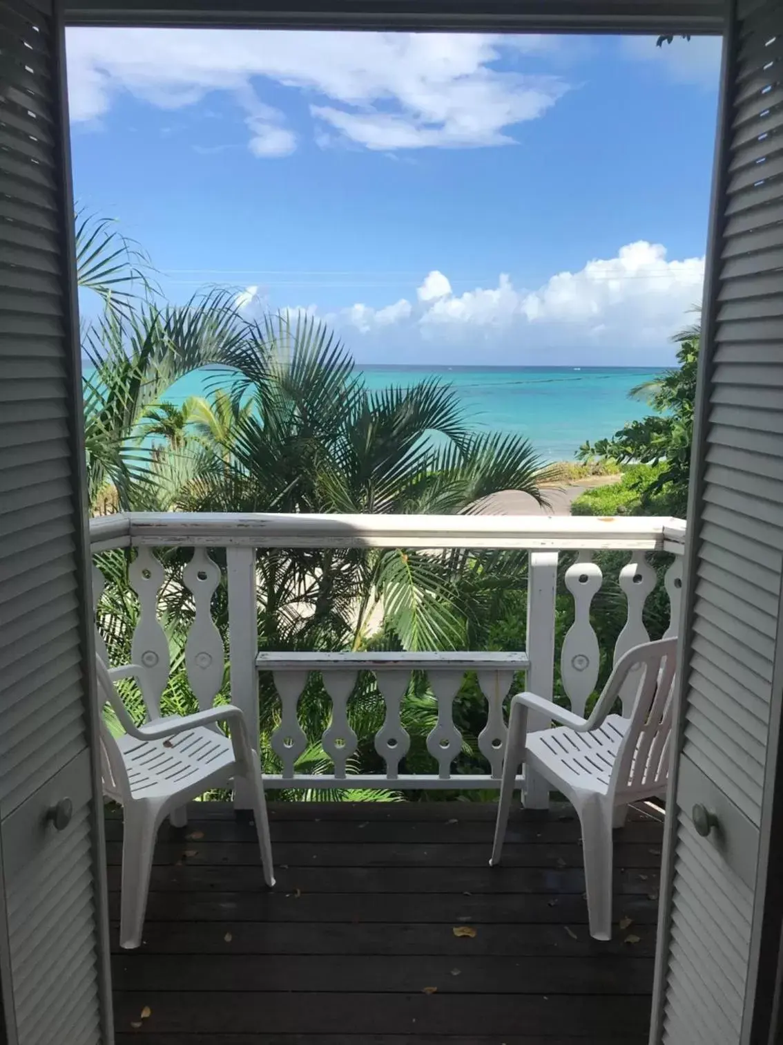 Balcony/Terrace in Orange Hill Beach Inn