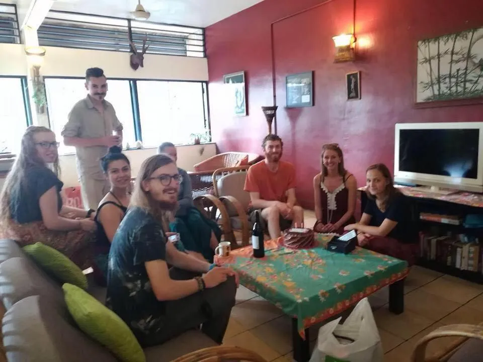 Seating area in Akinabalu Youth Hostel