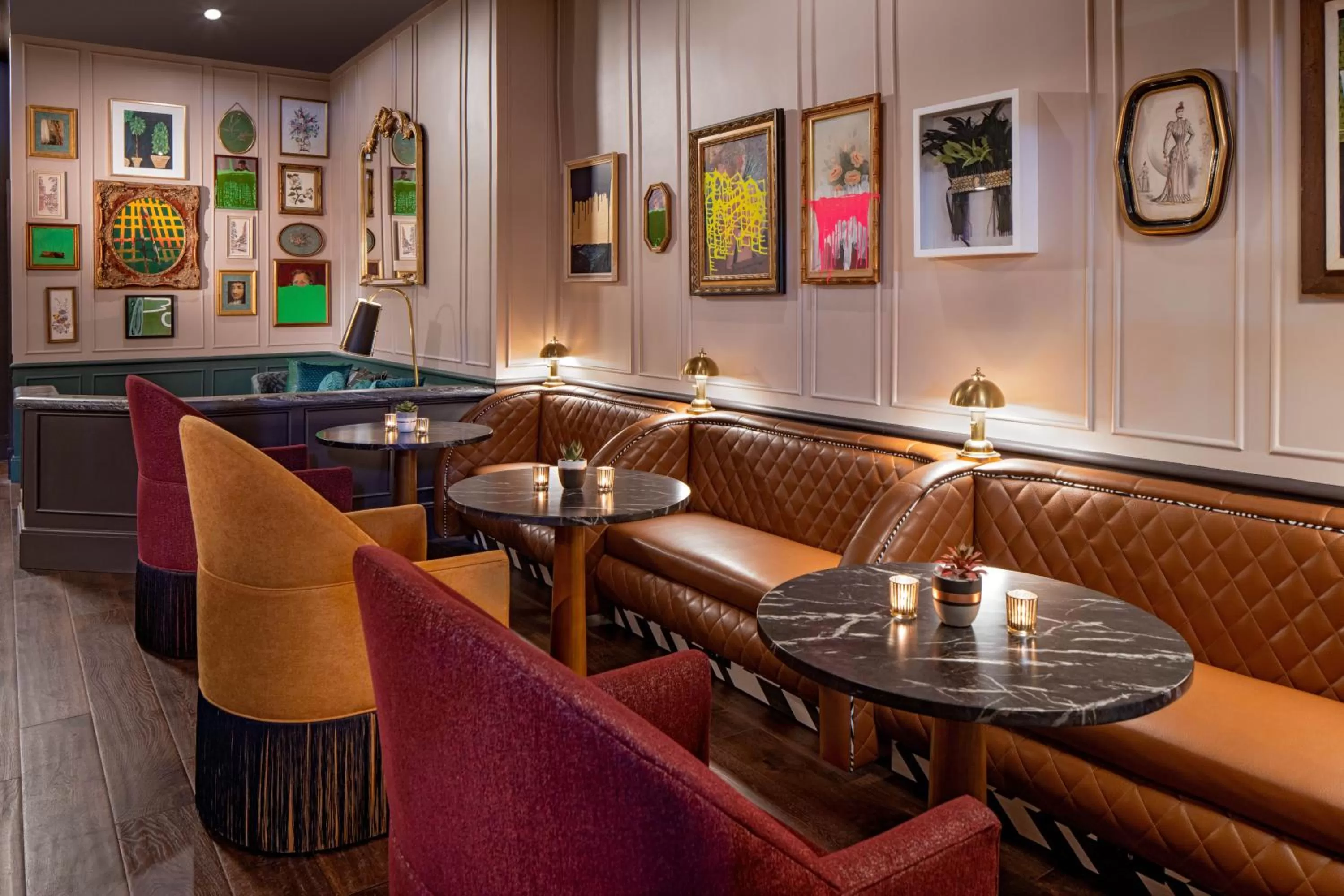 Lobby or reception in Pelham Hotel