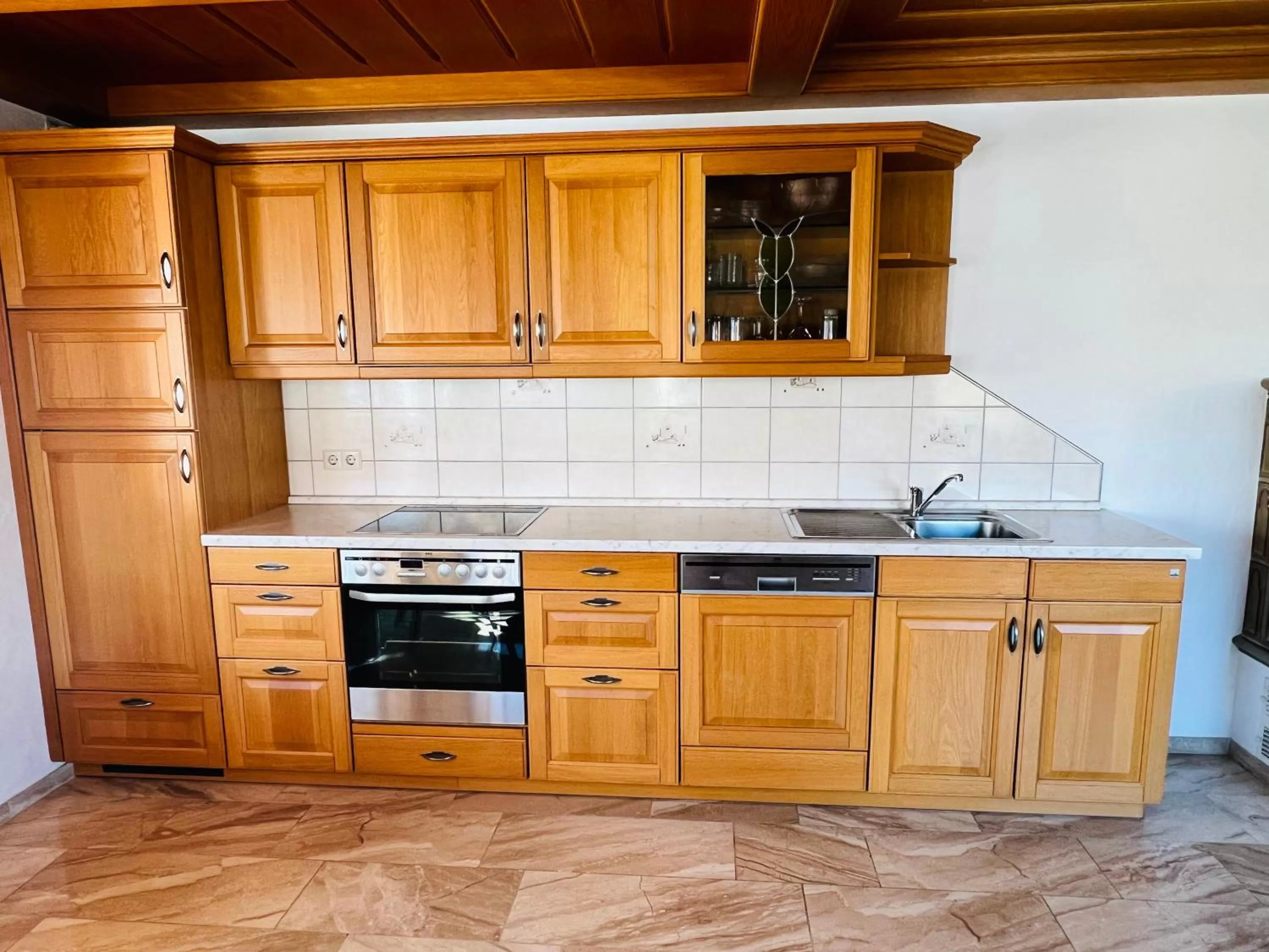 kitchen in Hotel Haus Seehang