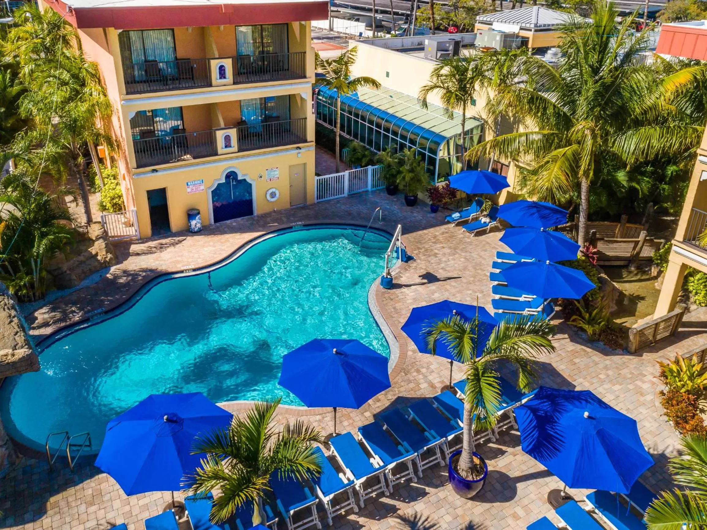 Swimming pool, Pool View in Coconut Cove All Suite Hotel