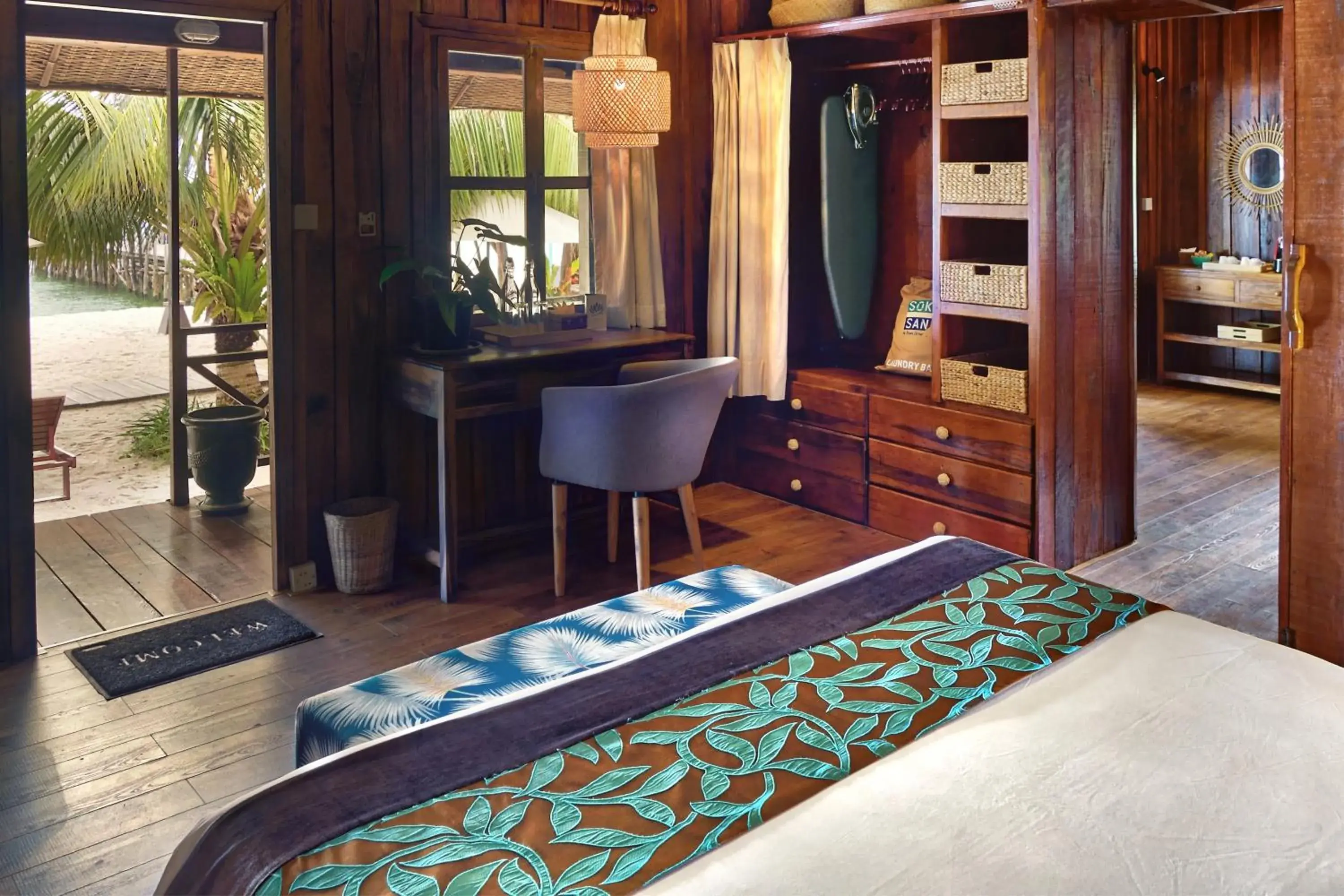 Bedroom in Sok San Beach Resort
