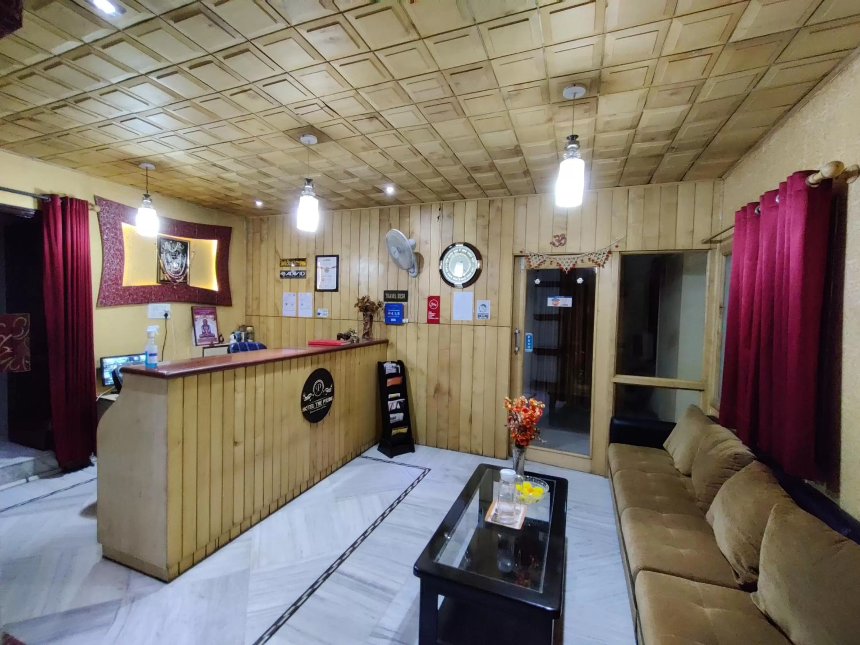 Lobby or reception in Hotel The Pride